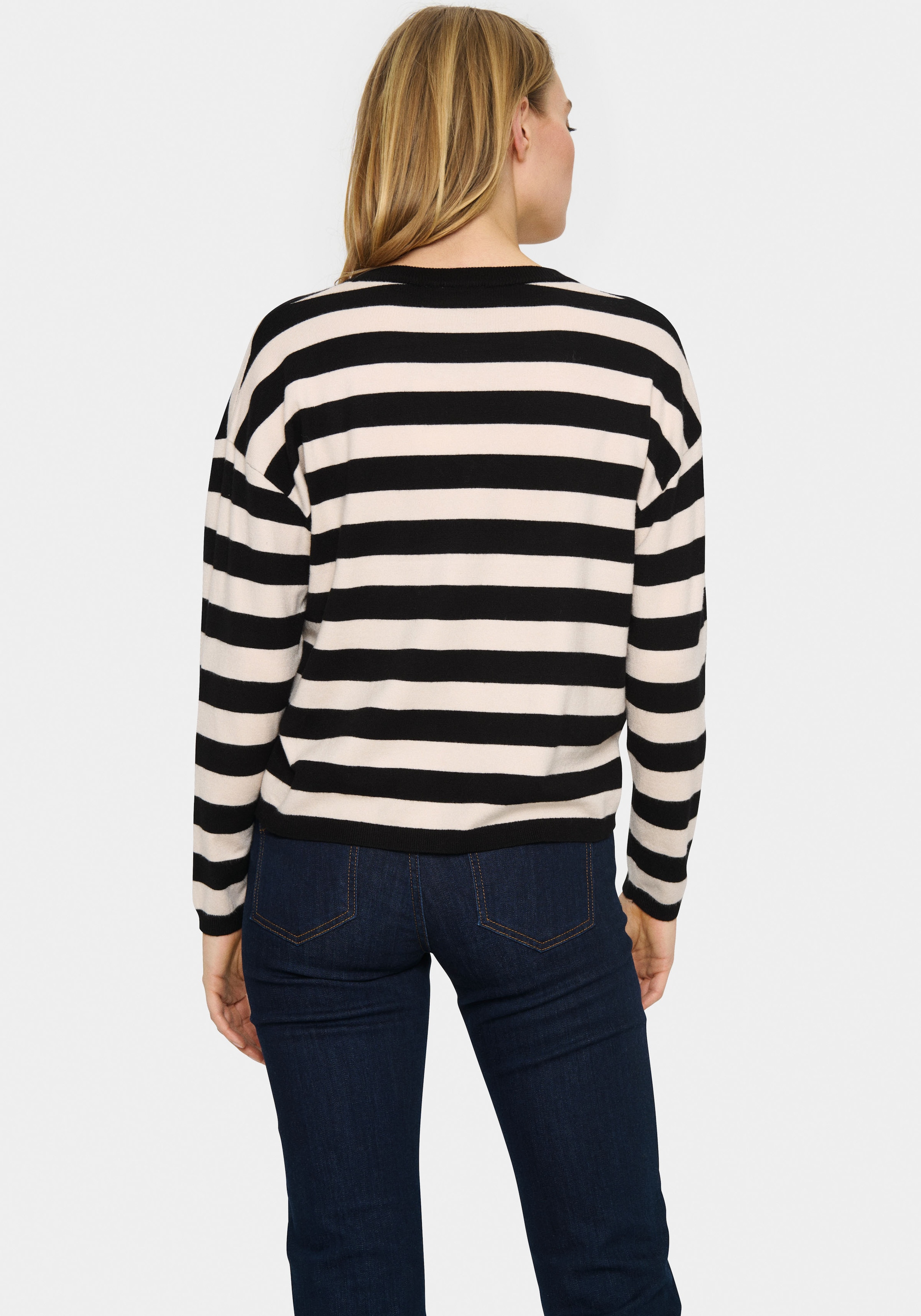 Saint Tropez Pull en tricot »FikamSZ V-Neck«