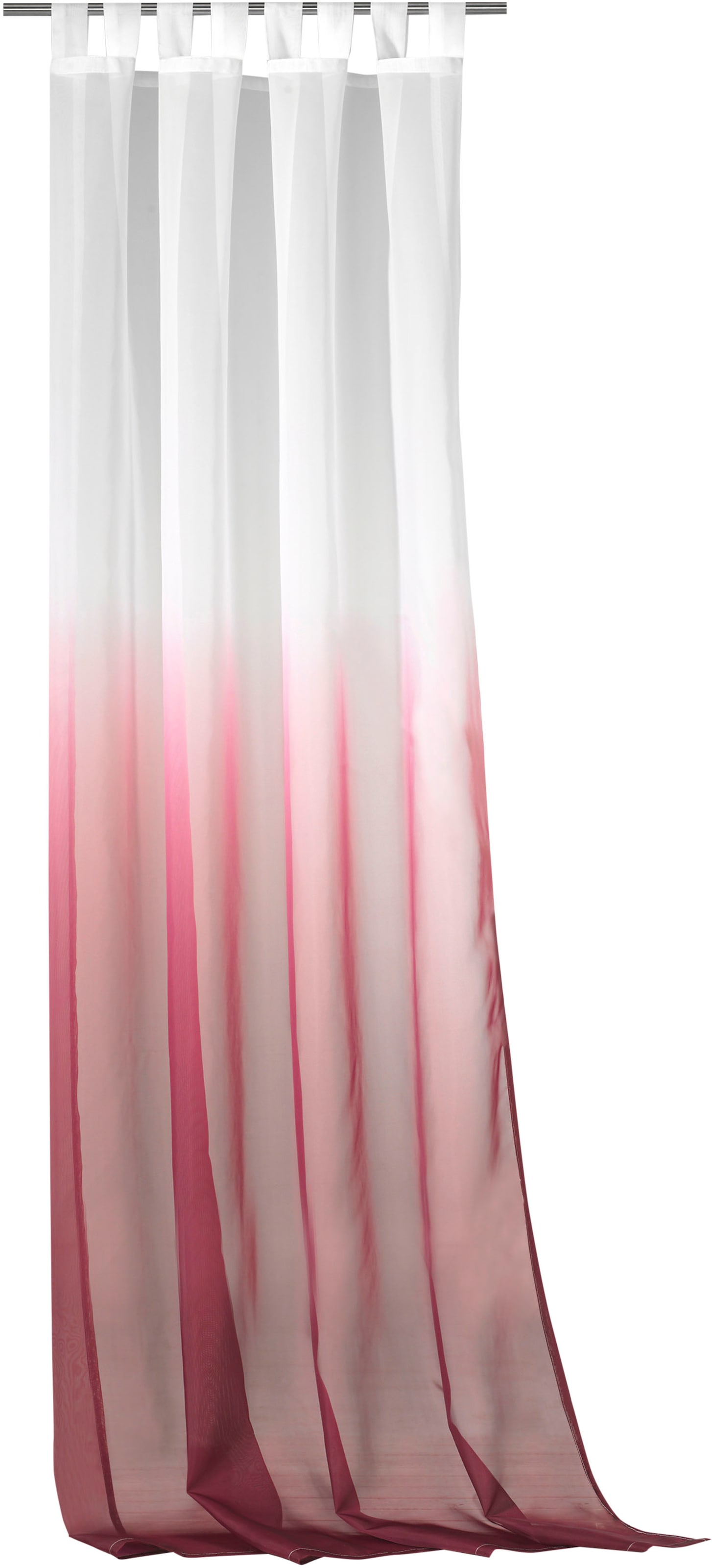Vorhang »Maischa«, (1 St.), transparent mit Farbverlauf