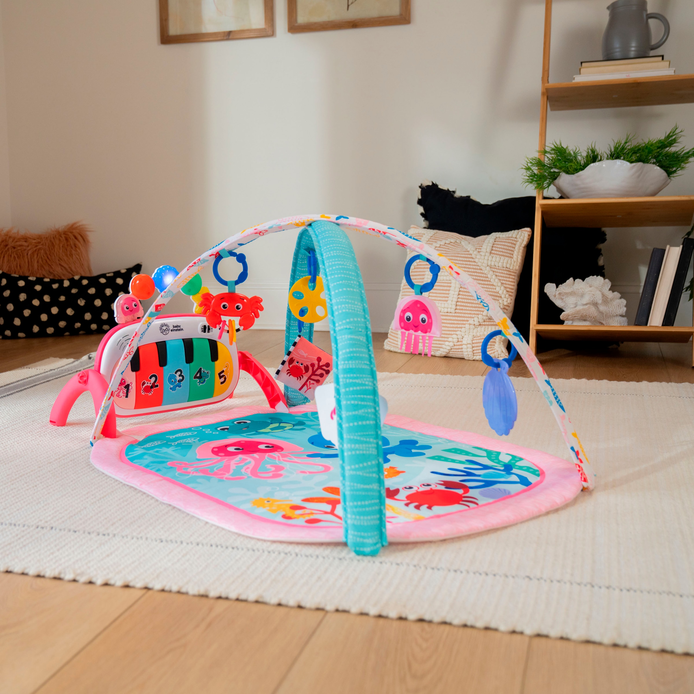 Baby Einstein Arche de jeu »4-in-1 Kickin’ Tunes Jellyfish Jamboree Music & Language Discovery Gym« mit Soundeffekt