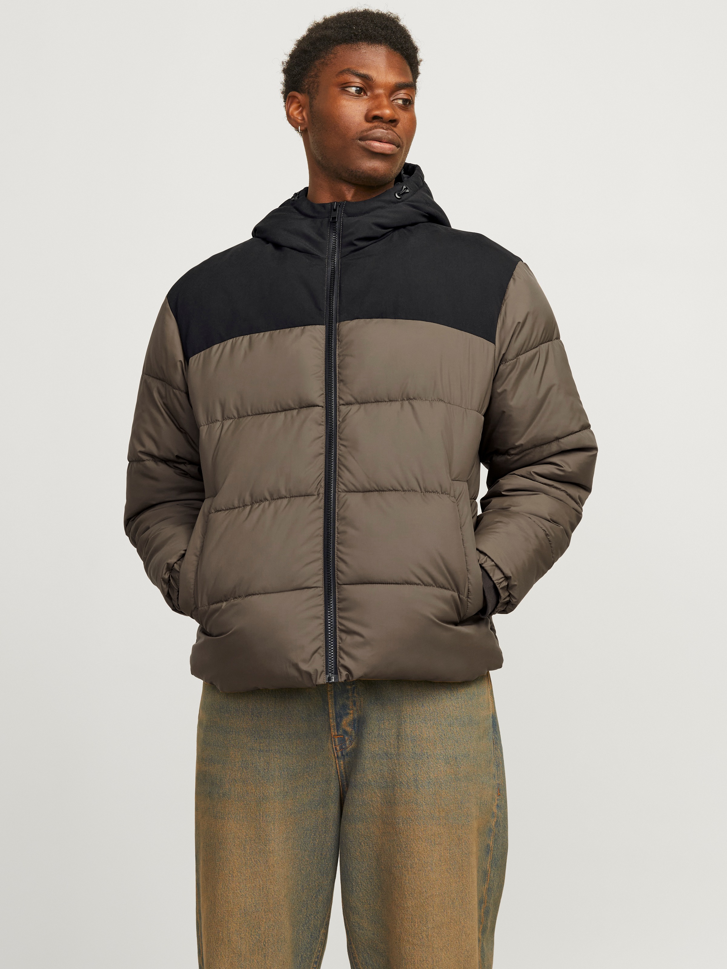Image of Jack & Jones Steppjacke "JJMOON HOOD PUFFER" mit Kapuze
