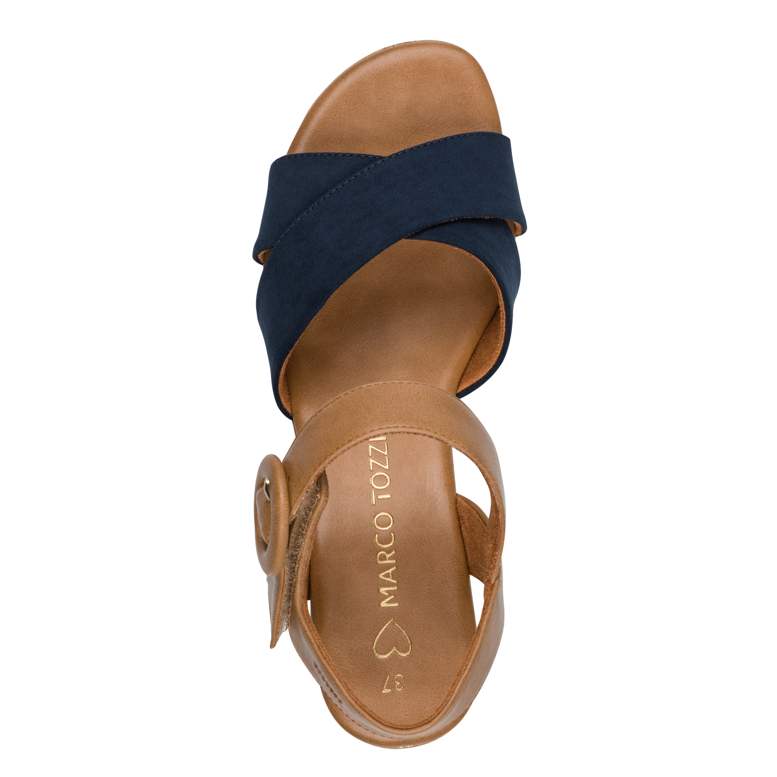 MARCO TOZZI Sandales  , Blockabsatz, Plateau, Sommerschuh, Sandale mit Feel Me-Ausstattung