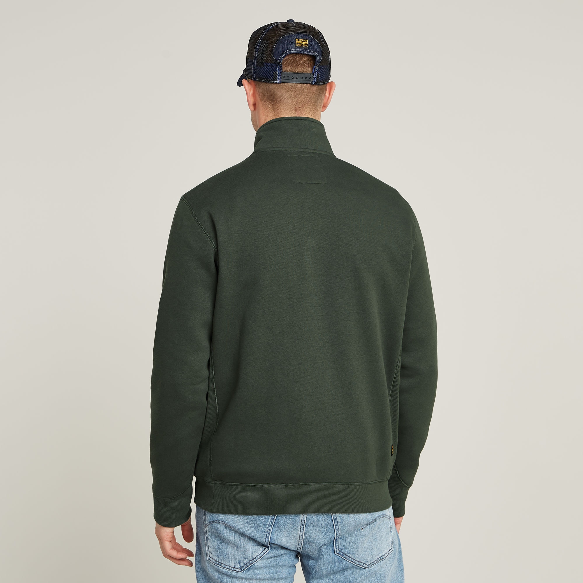 G-STAR Sweatshirt »Premium Core Half Zip«, mit Stehkragen

