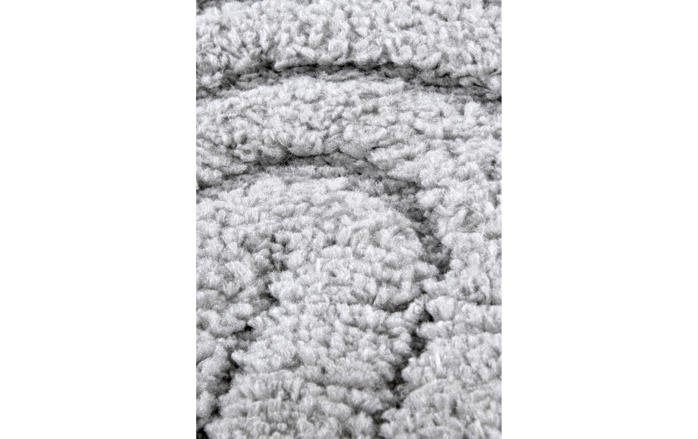 ELLE DECORATION Teppich »Cosy Panglao,  auch als Rundteppich erhältlich« rechteckig 14 mm Höhe uni Kurzflor, Hoch Tief Struktur, modern, Skandi, Boho, Wohnzimmer