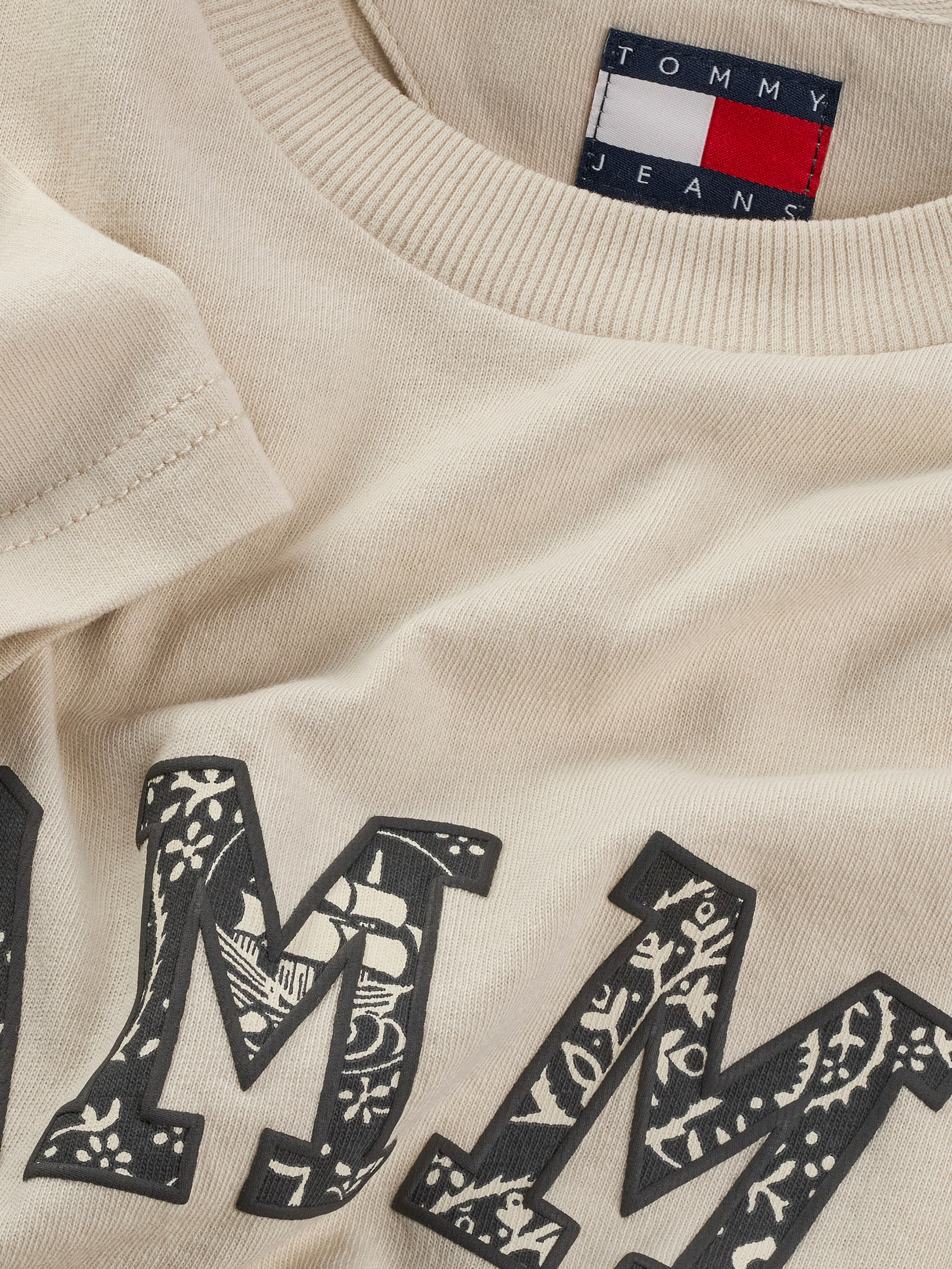 Tommy Jeans T-Shirt »TJM REG PAISLEY COLLEGE TEE EXT«