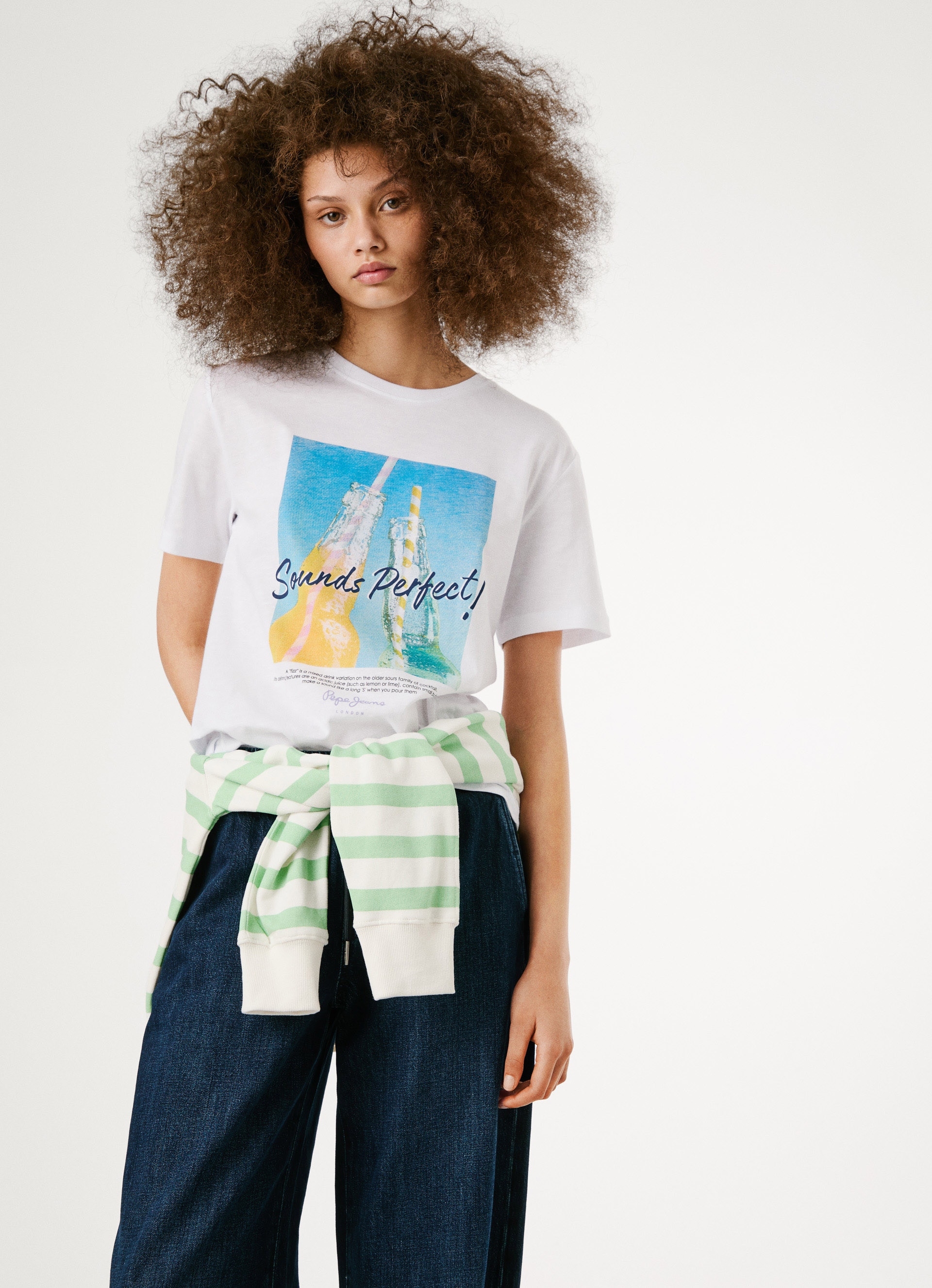 Pepe Jeans T-Shirt »ANGEL« mit grossem Frontprint