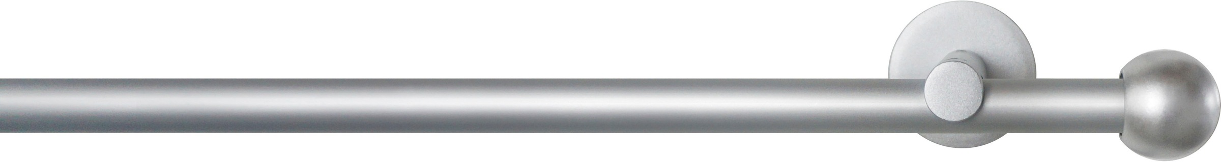 Image of GARESA Gardinenstange »SEFRA«, 1 läufig-läufig, Wunschmasslänge, Vorhanggarnitur,Innenlaufgarnitur, einfache Montage, m. Profilverbinder verlängerbar, Wandmontage, Endknopf Kugel bei Ackermann Versand Schweiz