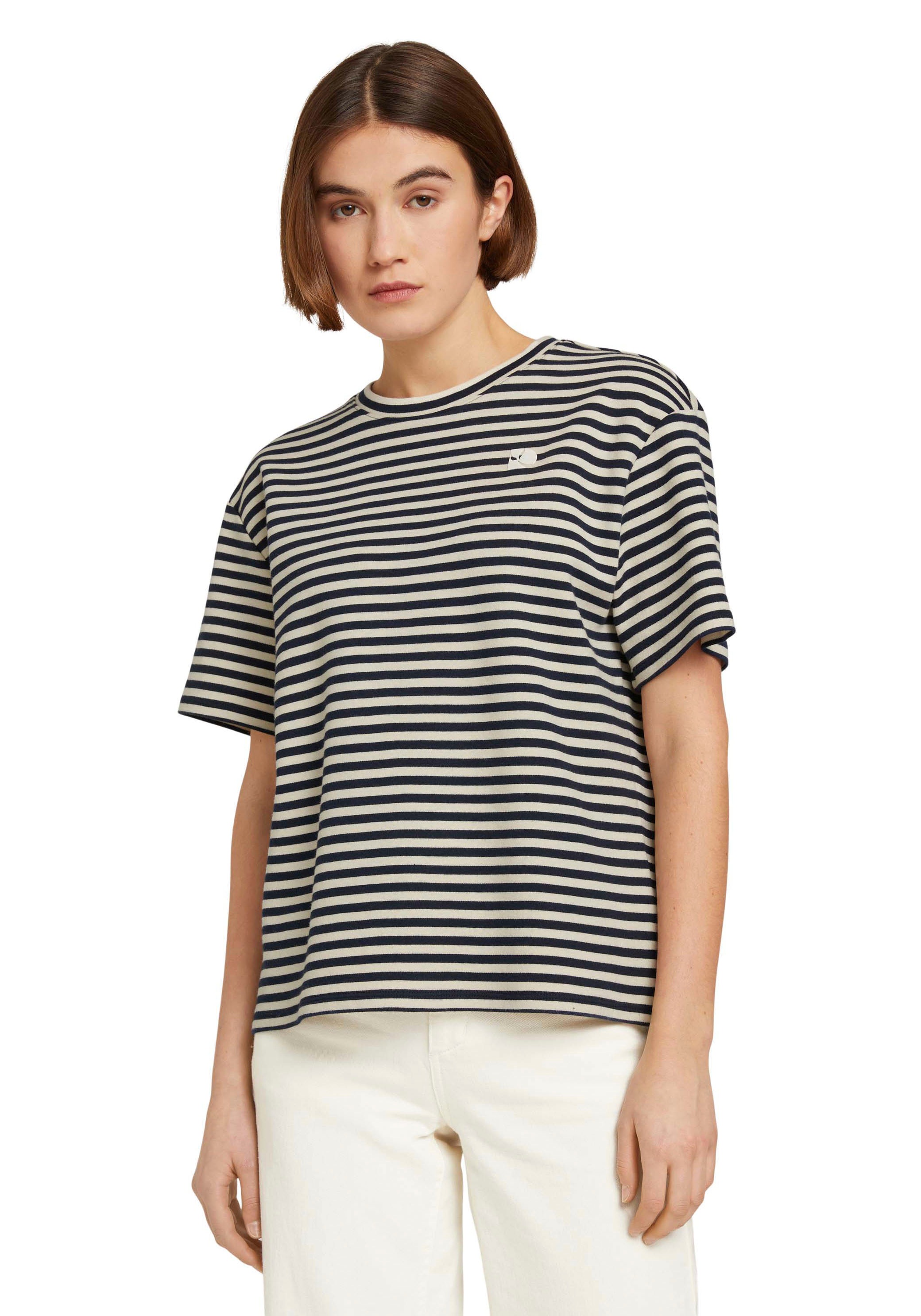 Image of TOM TAILOR Denim T-Shirt, in klassischer Basicform bei Ackermann Versand Schweiz