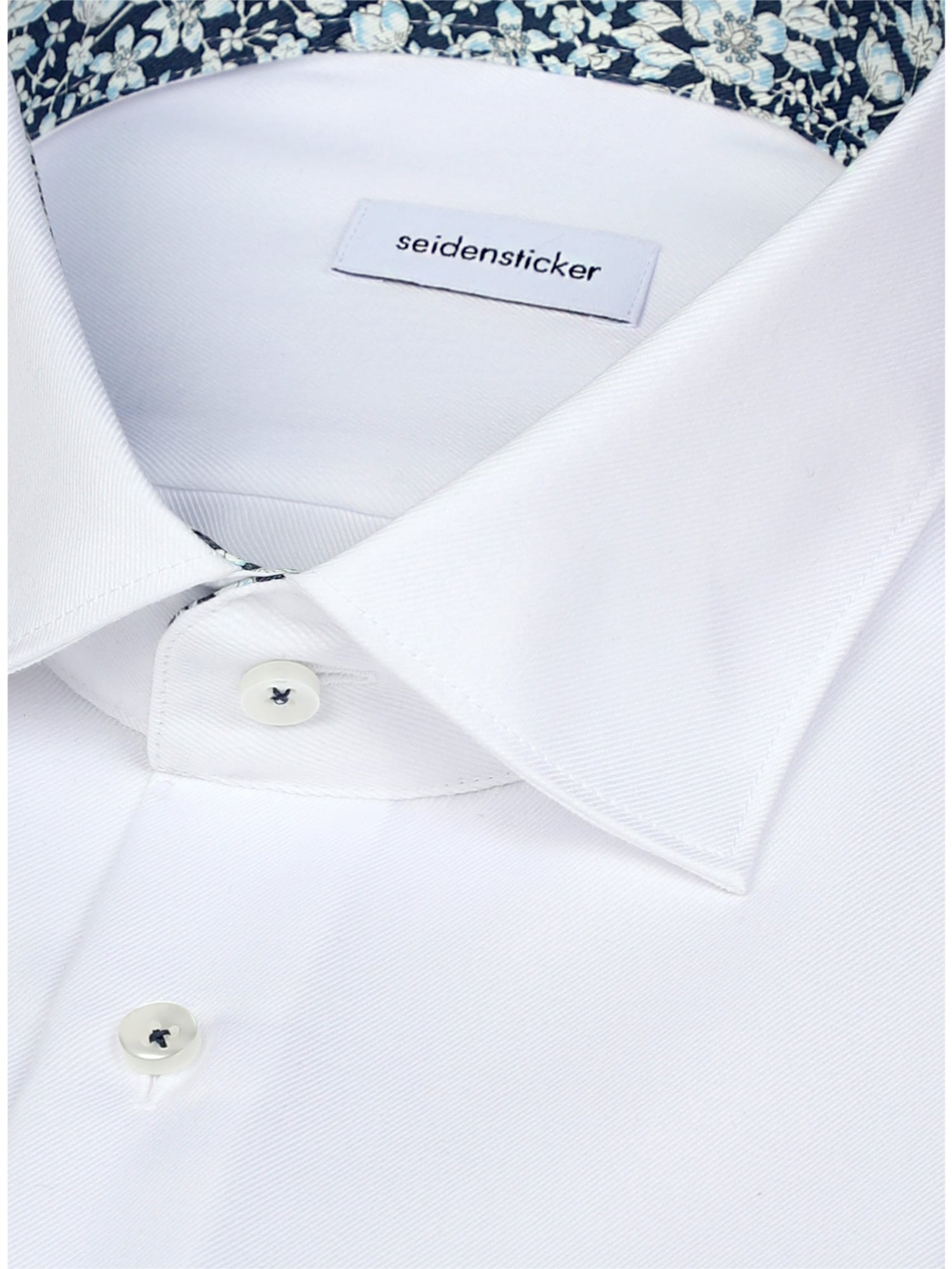 seidensticker Businesshemd »Schwarze Rose« Shaped 1/1 Kentkragen Uni