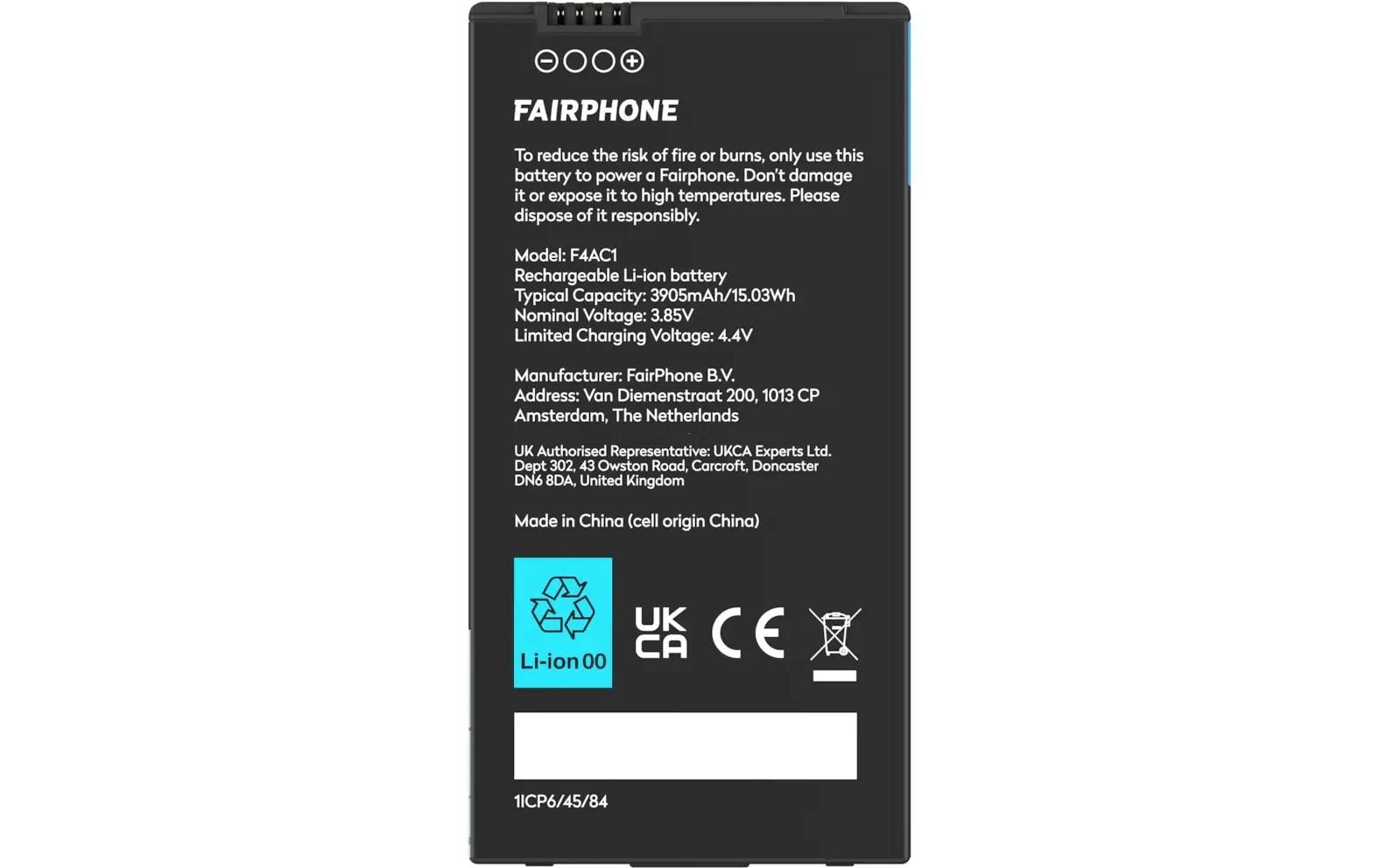 Image of Fairphone Akku "Akku" 3.905 mAh 3,85