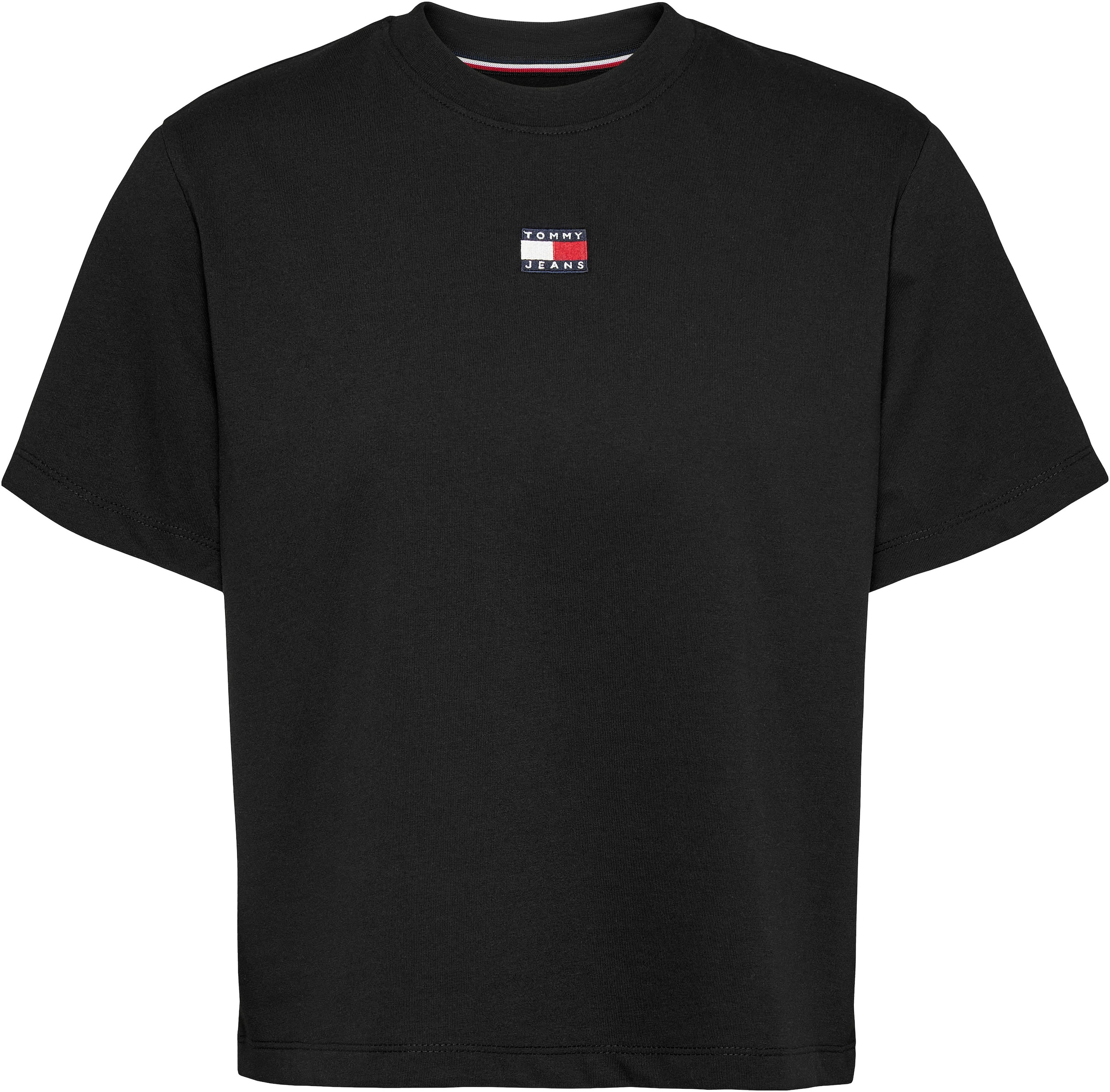 Tommy Jeans T-Shirt »TJW BXY BADGE TEE EXT«, mit Logostickerei