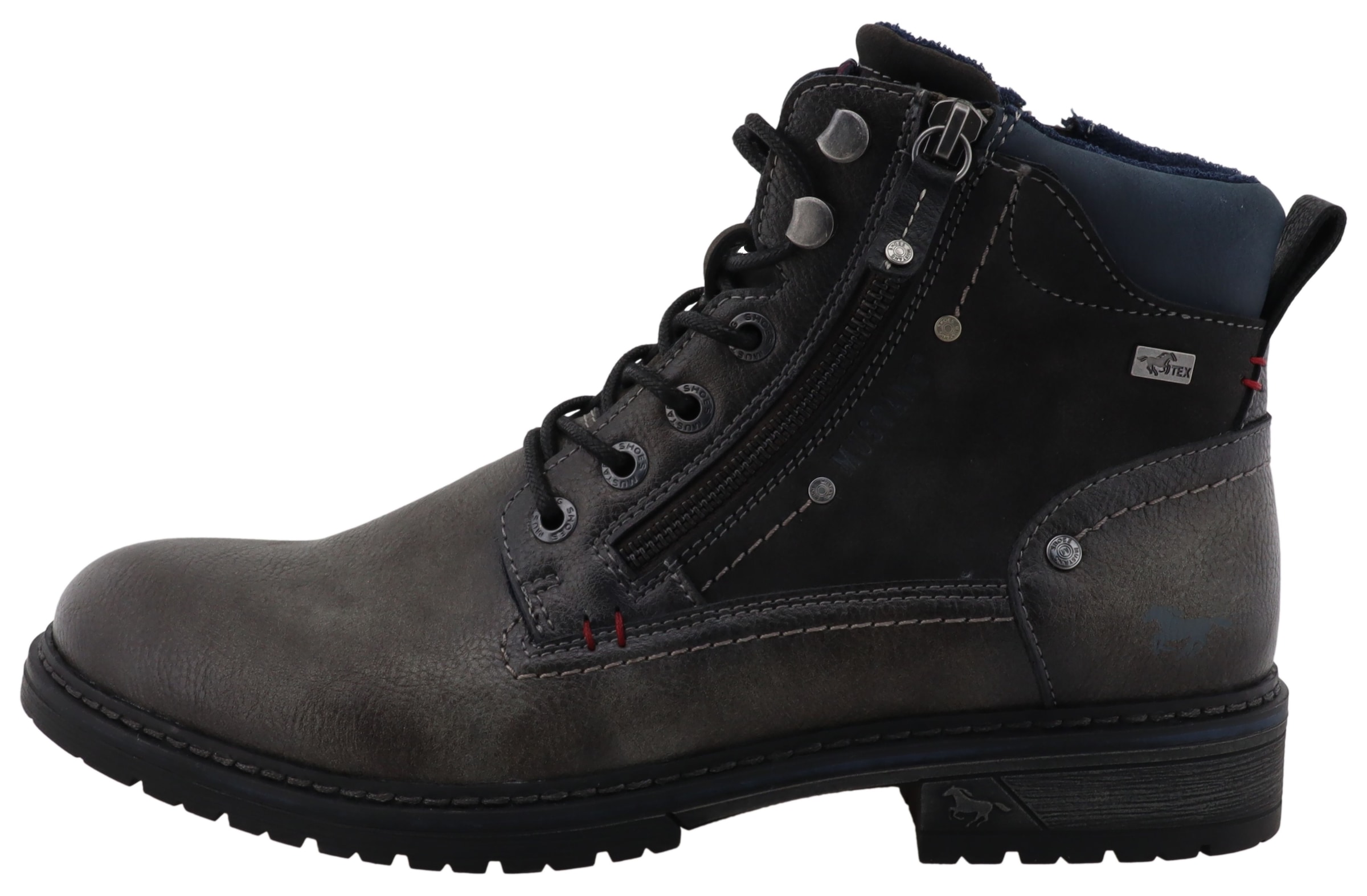 Mustang Shoes Bottines à lacets »Marcas«  bottes business, bottines avec doublure textile
