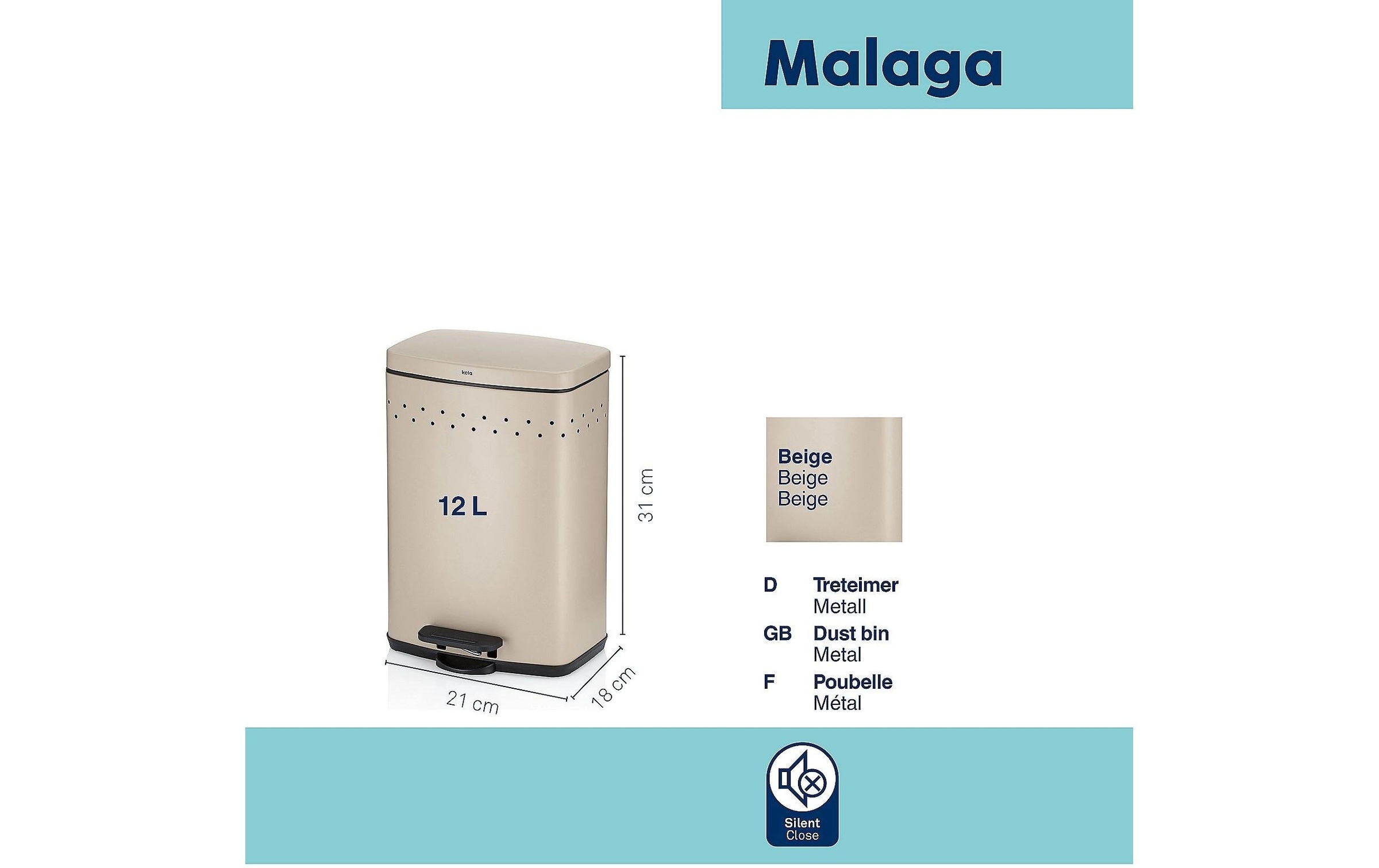 kela Kosmetikeimer »Malaga 5 l« 1 Behälter