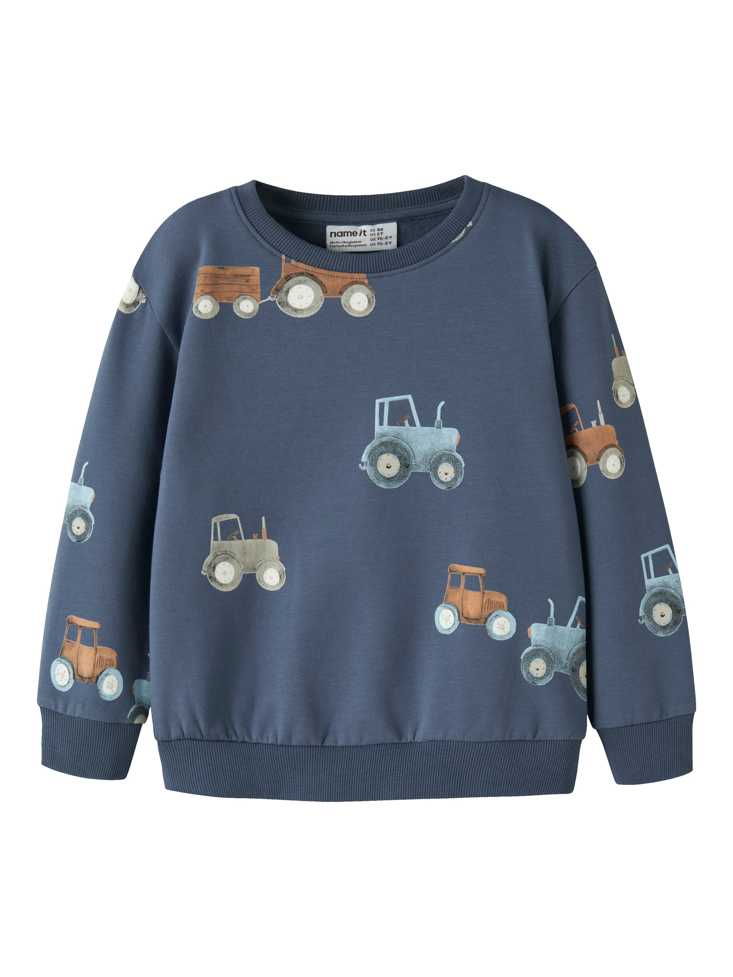 Image of Name It Sweatshirt "NMMFOTRACTOR LS NREG SWEAT BRU"
