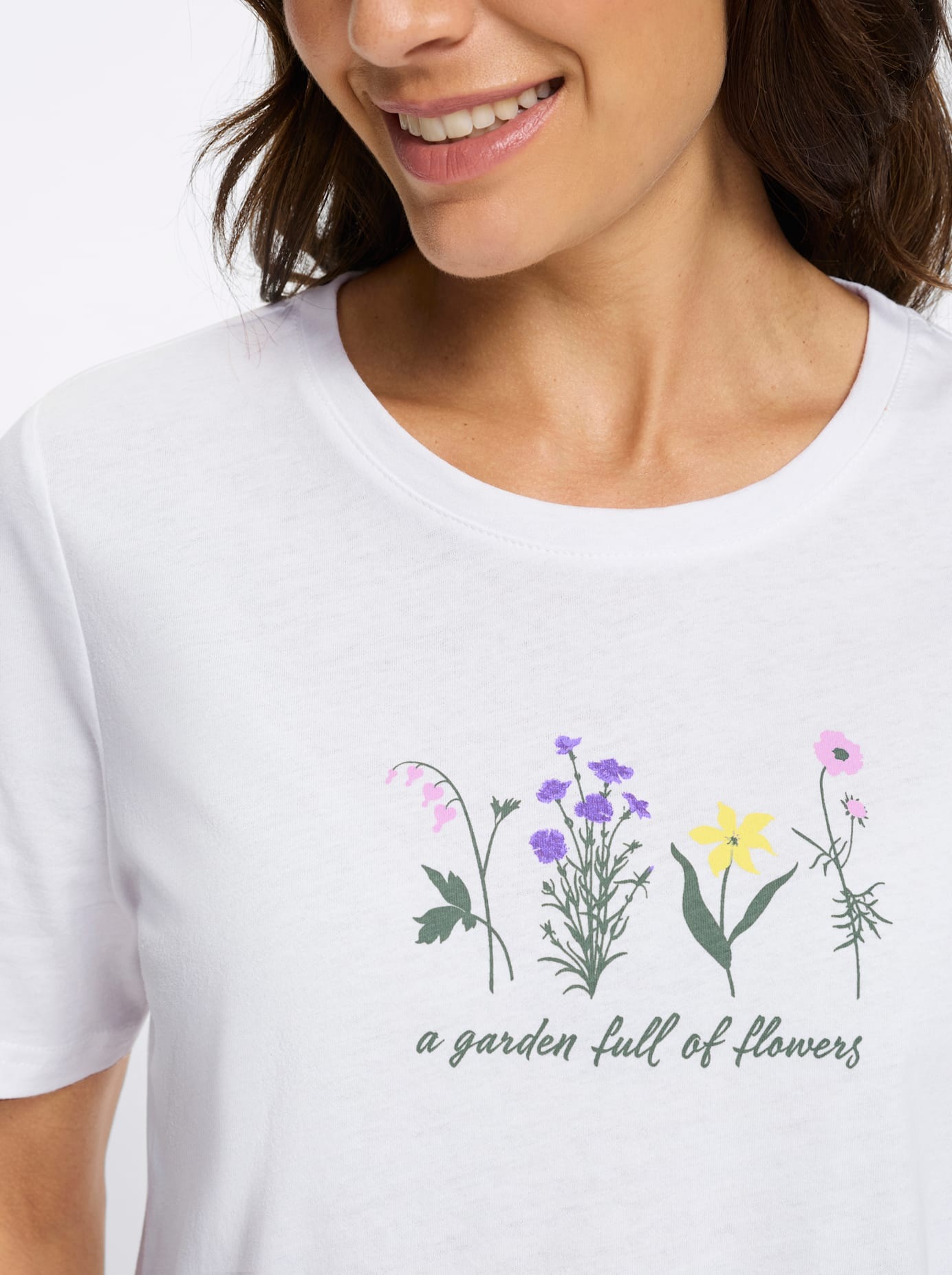 Inspirationen Shirt à col rond »Rundhals-Shirt« 1 pièces