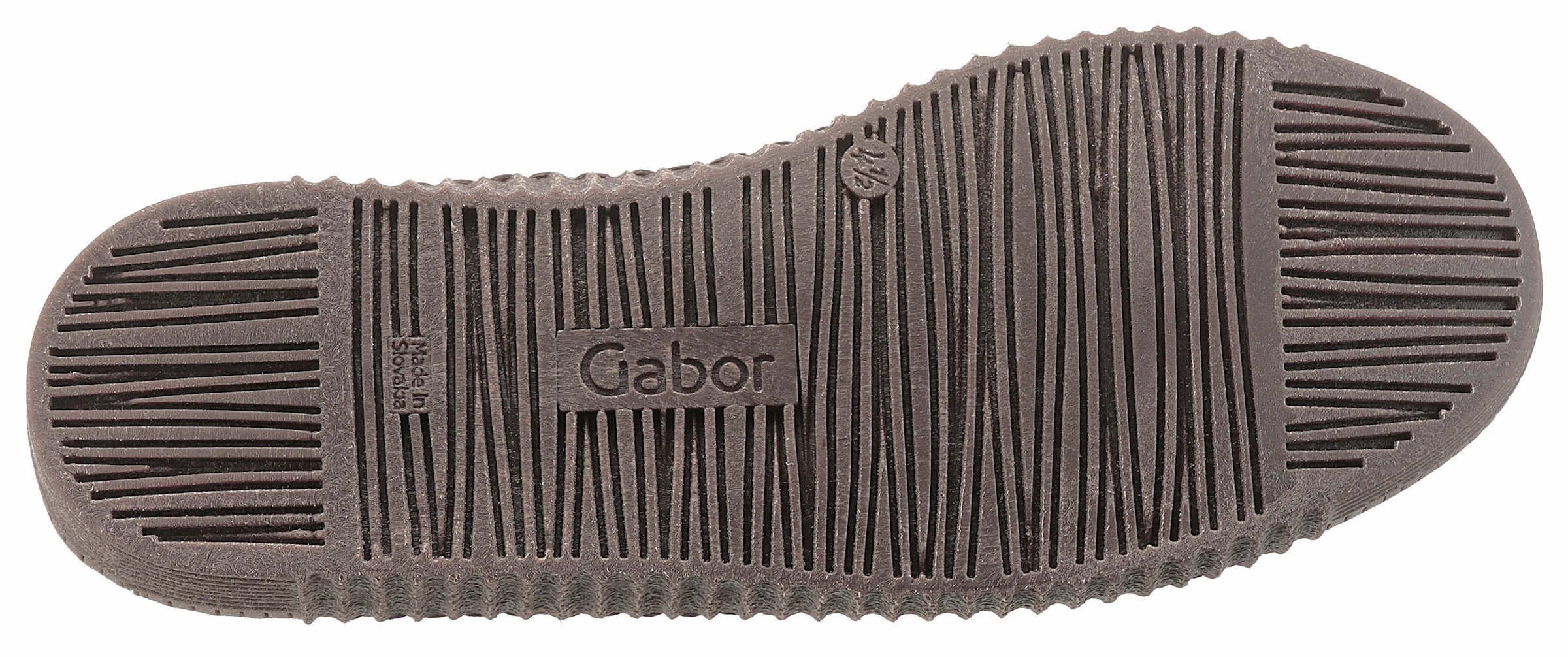 Gabor Chelseaboots, Plateau, Stiefelette, Schlupfschuh mit dezenten Kontrastnähten