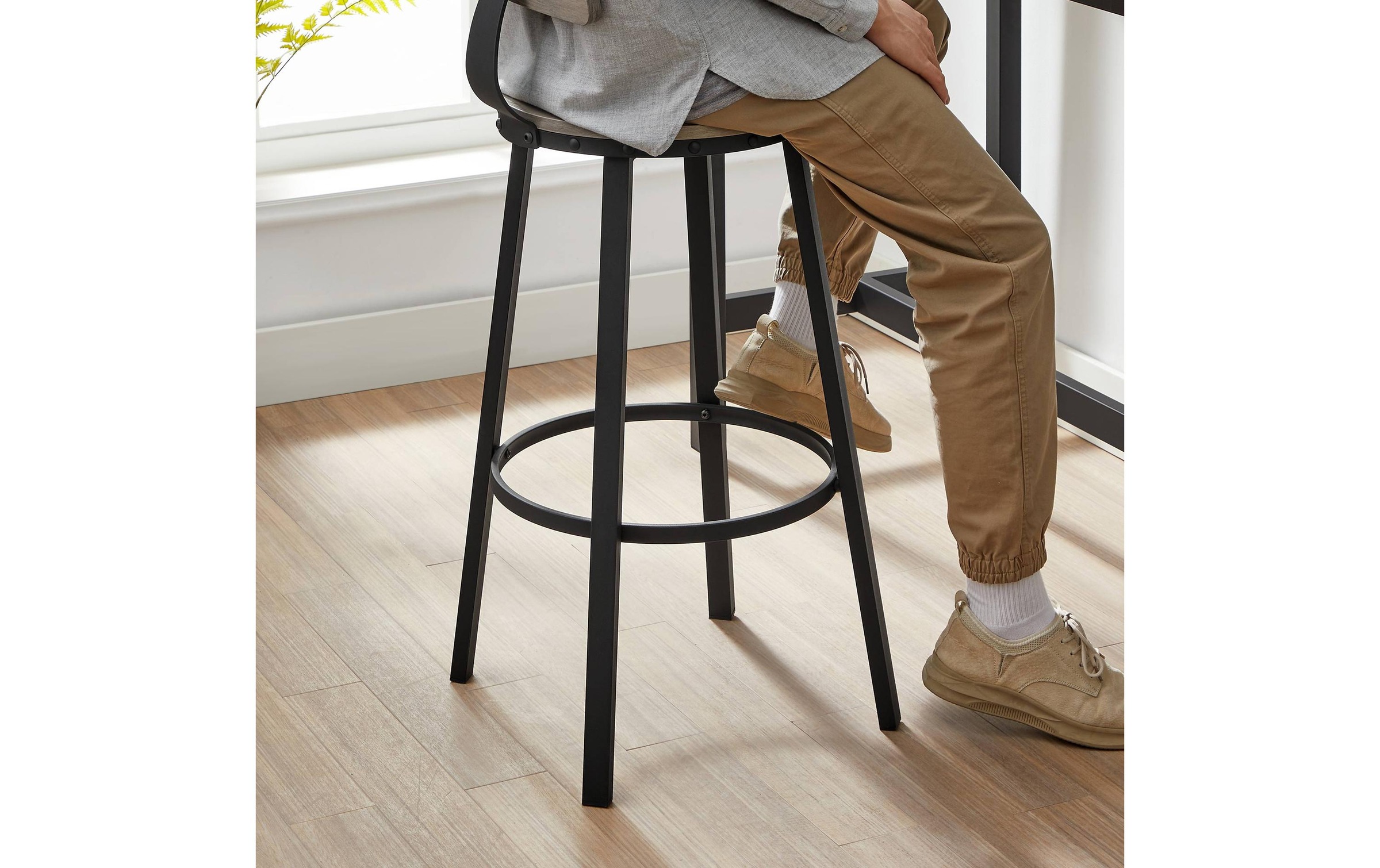 VASAGLE Tabouret de bar »2 Stück 54.5 x 99.8 cm« 2 cuis tlg.