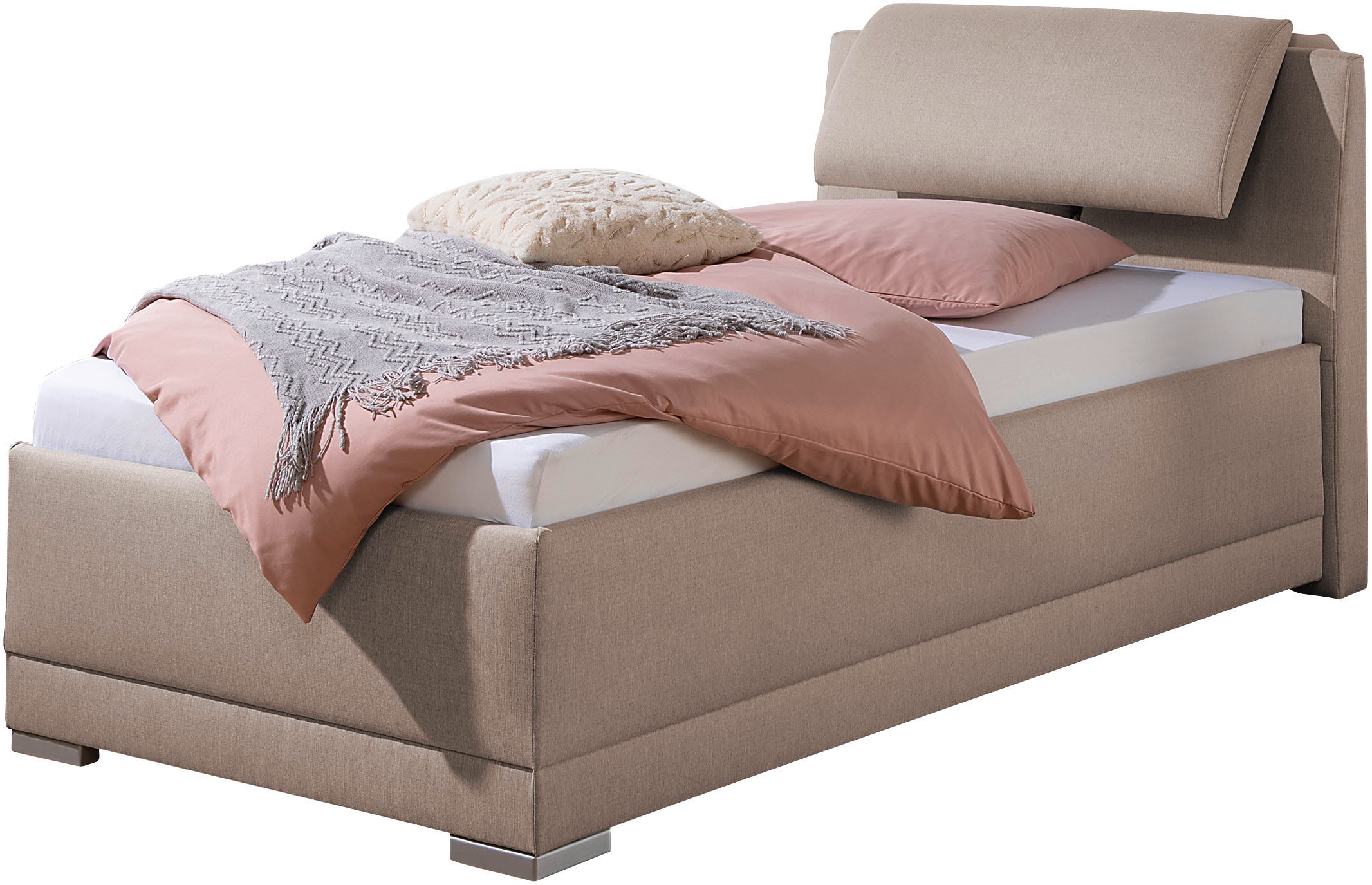 Maintal Lit rembourré »Oderzo« inkl. Bettkasten, Kopfteilverstellung, Matratzen in H2 oder H3 wählbar