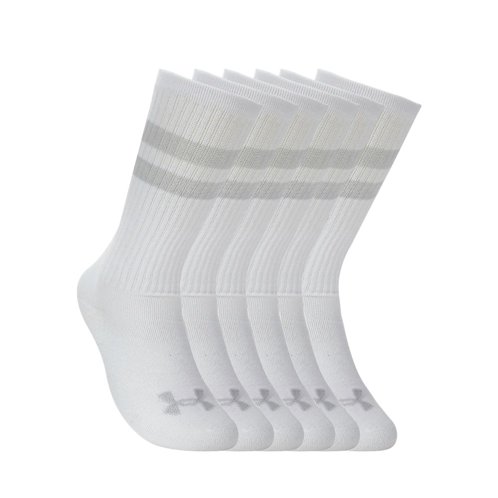 Under Armour® Tennissocken »UA Essential 6pk Crew«, (Packung, 6 Paar)