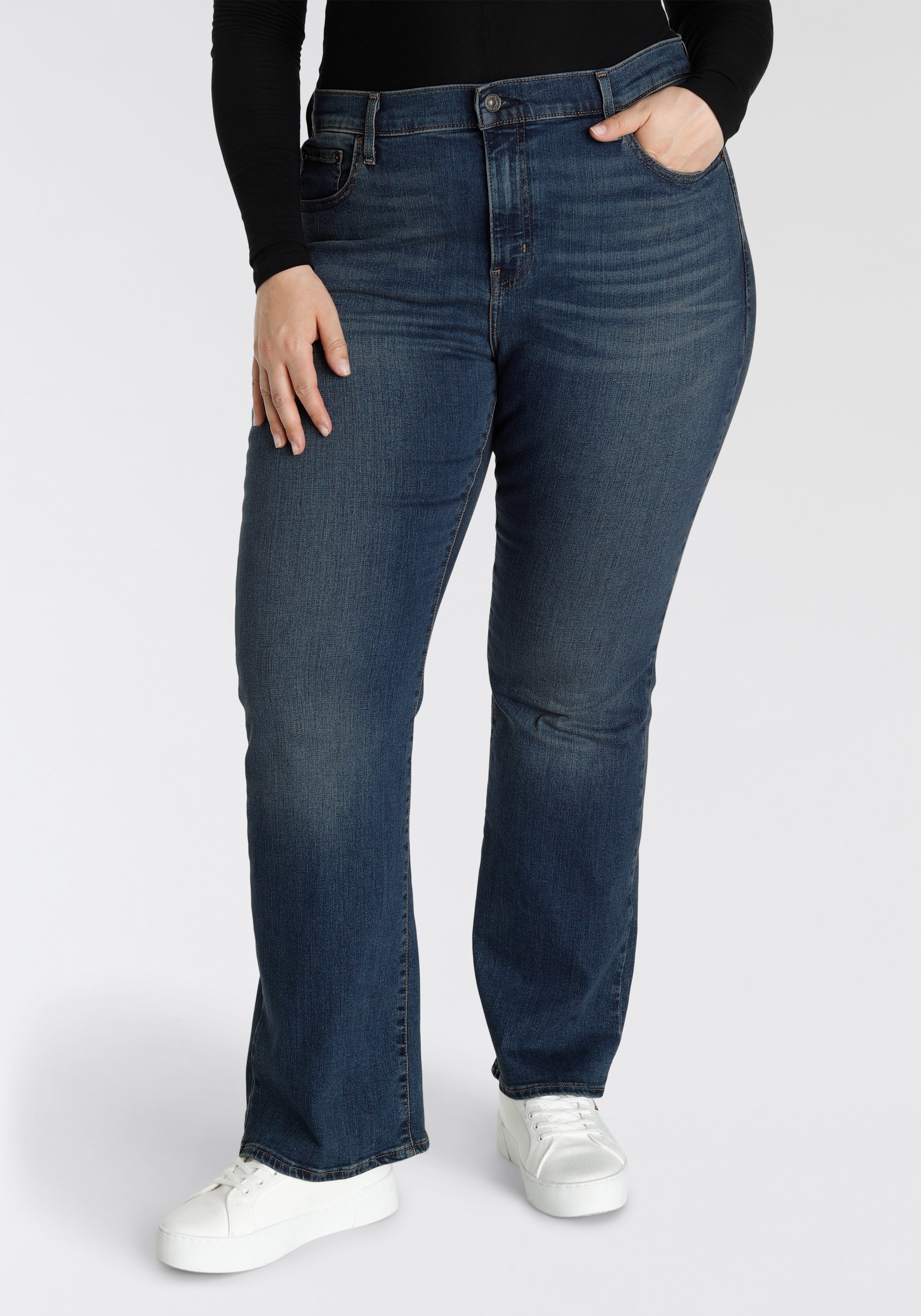 Bootcut-Jeans »725«, High Rise