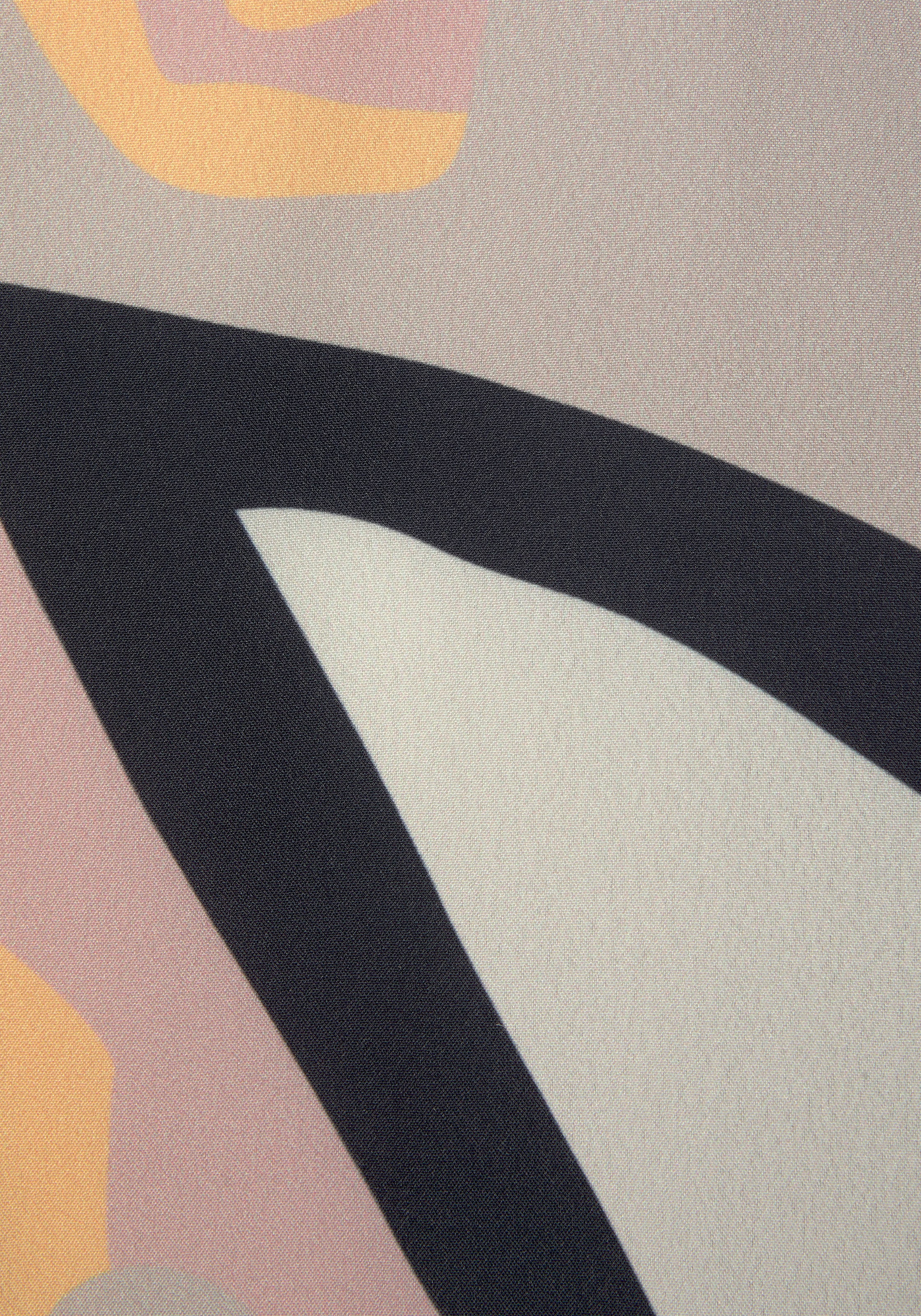 LASCANA Hosenrock mit grafischem Alloverdruck, Culotte, extraweites Bein