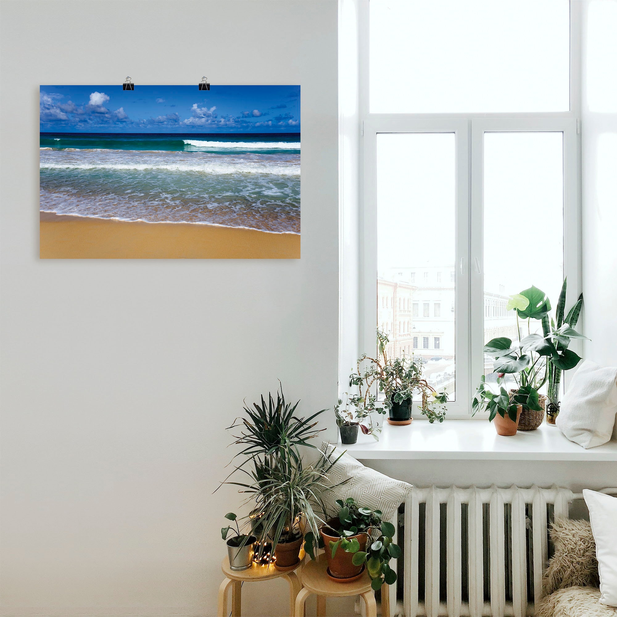 Artland Wandbild »Strand El Macao, Punta Cana«, Karibikbilder, (1 St.), als Alubild, Leinwandbild, Wandaufkleber oder Poster in versch. Grössen