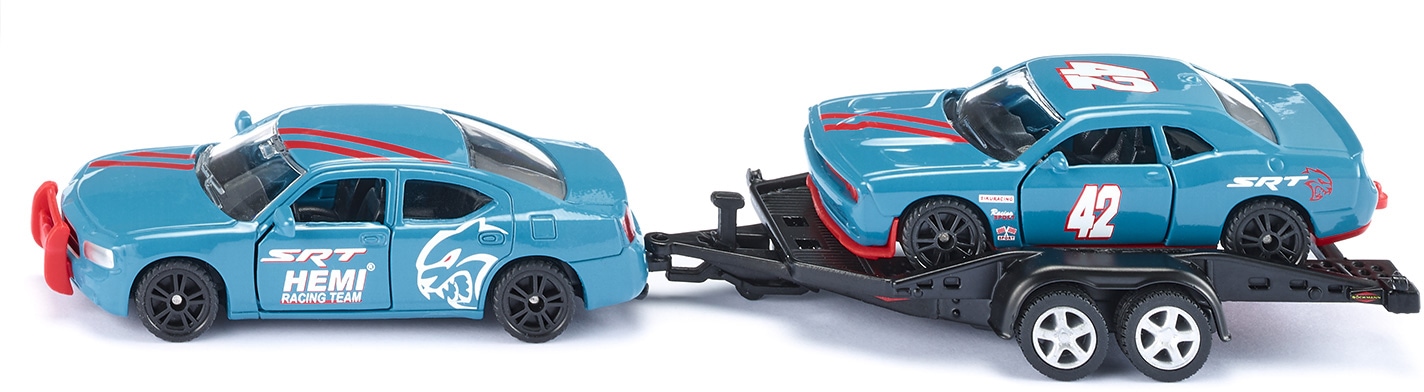 Spielzeug-Auto »SIKU Super, Dodge Charger mit Dodge Challenger SRT Racing (2565)«