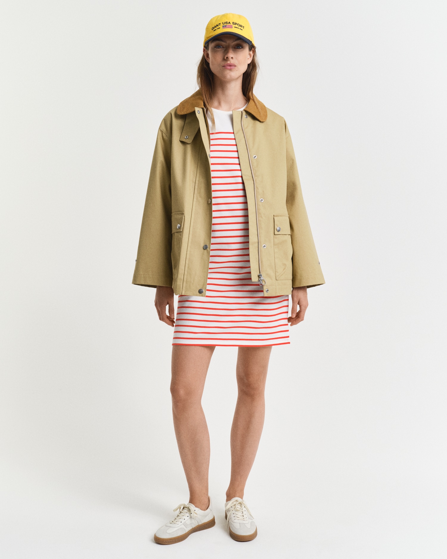 Gant Jerseykleid »REG 3/4 SLEEVE BRETON DRESS«