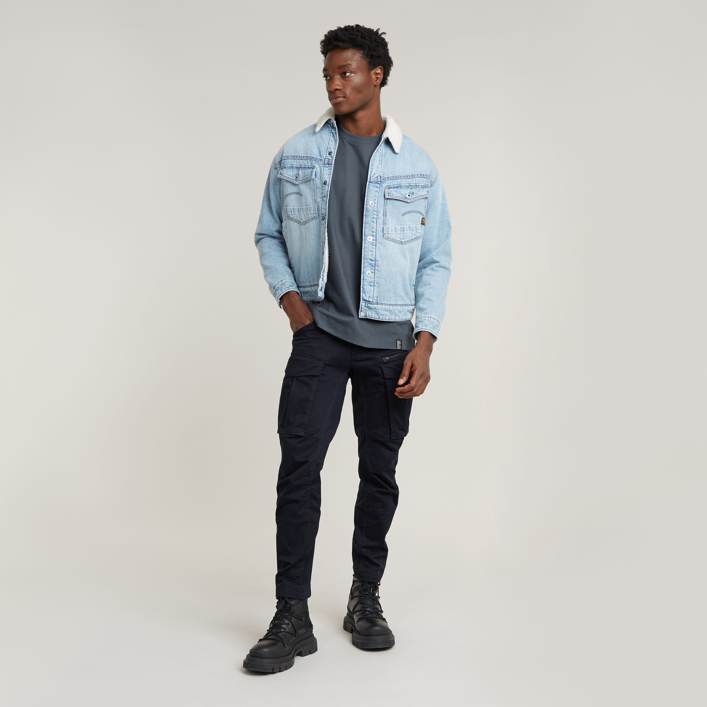 G-STAR Pantalon cargo »Rovic Zip 3D Tapered Pant«  coupe fuselée