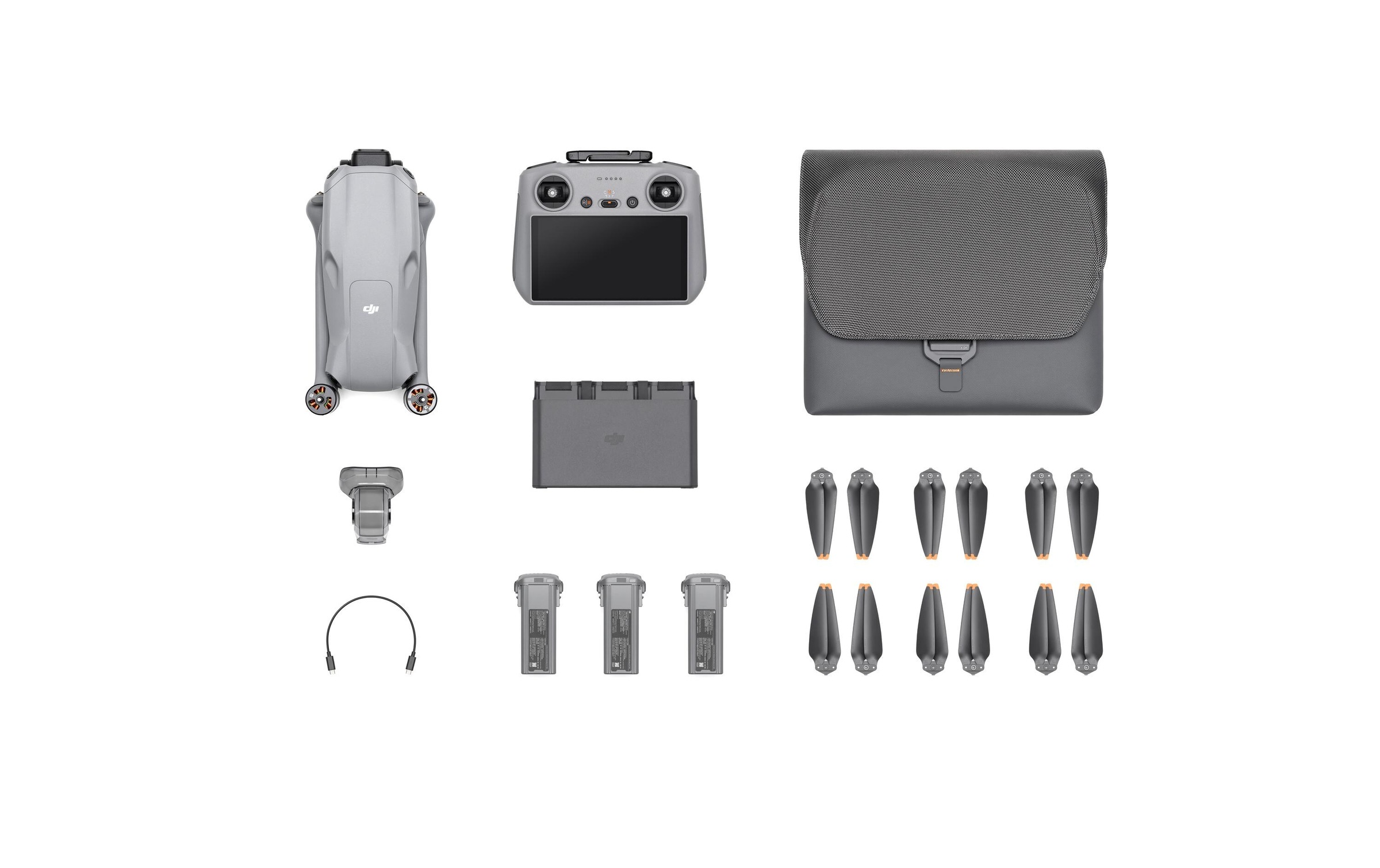 DJI Drohne »Air 3 Fly More Combo mit DJI RC 2«