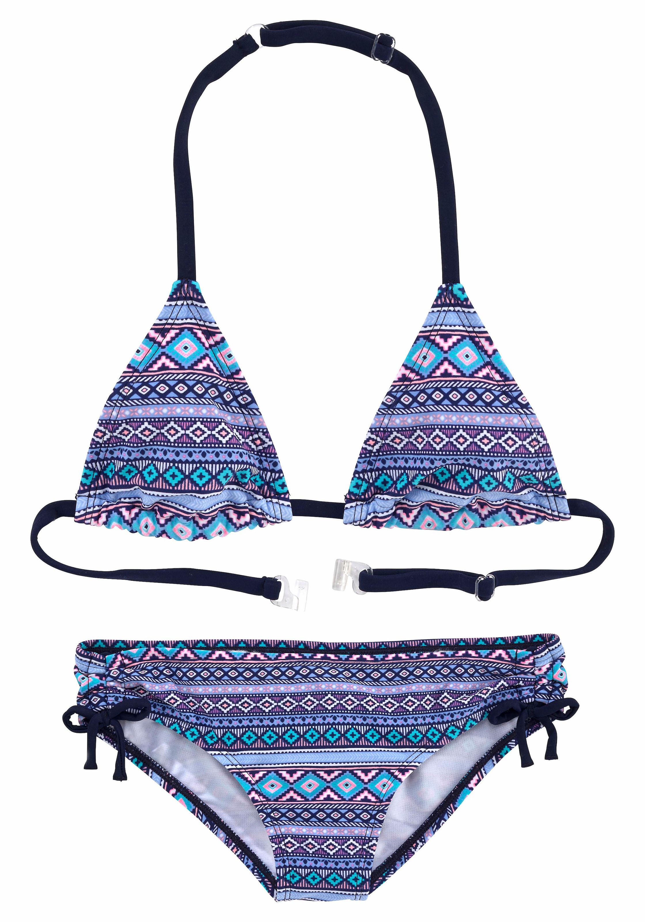 Modische Chiemsee Triangel-Bikini, mit floralem Design kaufen versandkostenfrei