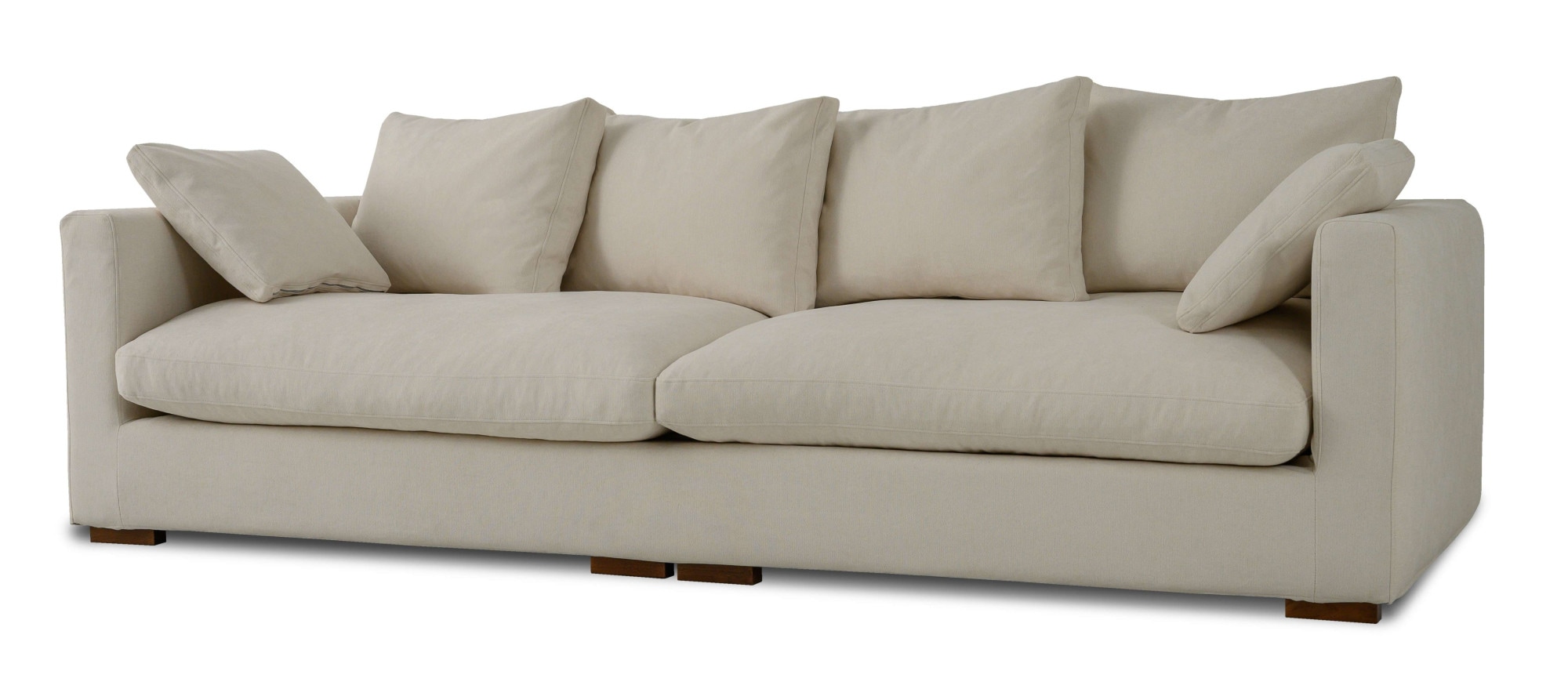 Home affaire Big-Sofa »Comfy« extra weich und kuschelig, Füllung mit Federn und Daunen