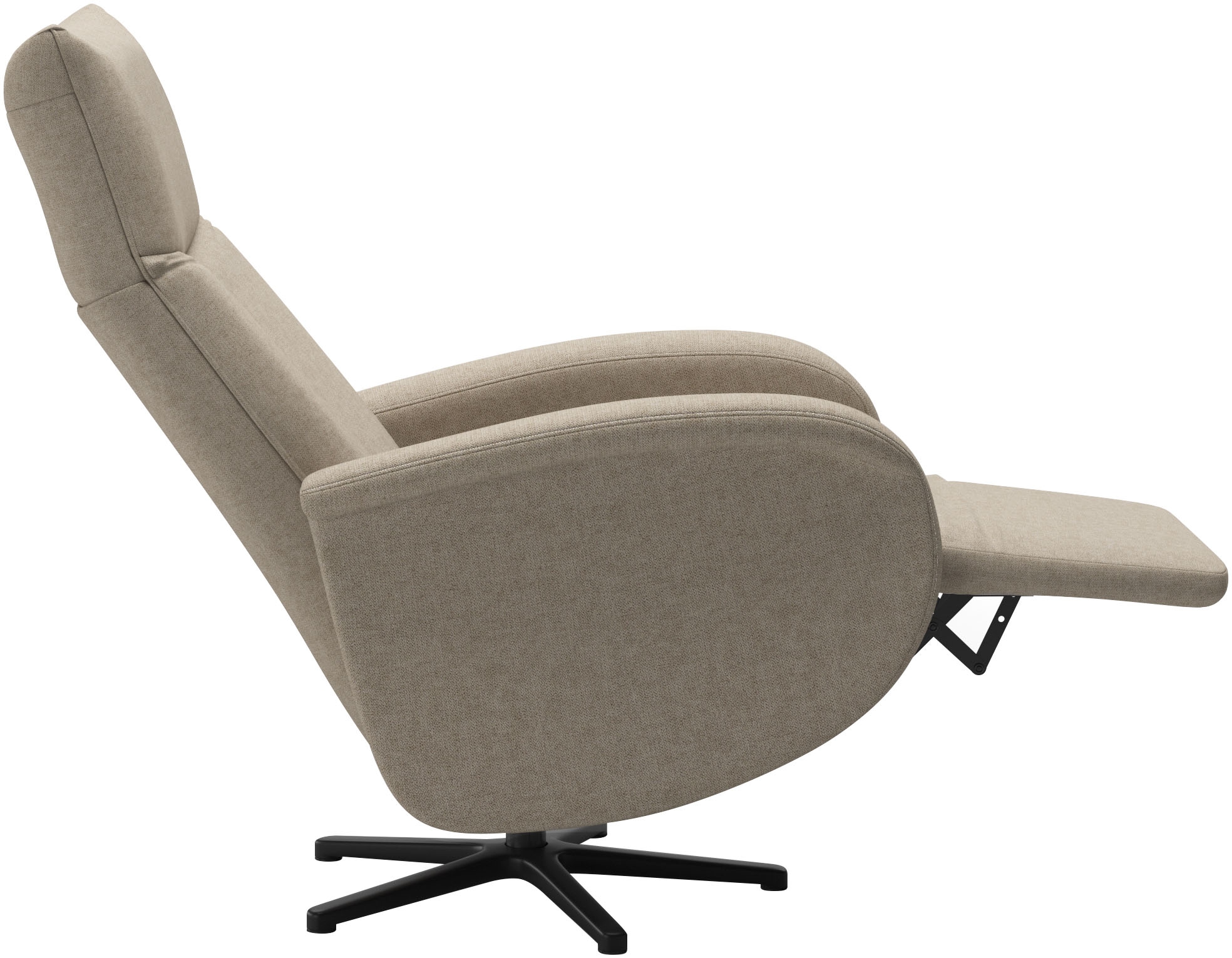 sit&more Fauteuil TV »Juma, inkl. Drehfunktion & Kopfteilverstellung« hauteur accoudoir 64 cm, option aide au lever, 2 moteurs et batterie
