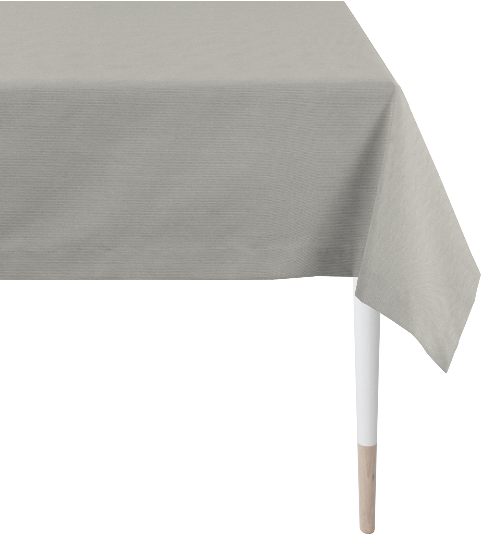 Image of APELT Tischdecke "4362 Rips - UNI" Wasser- und Schmutzabweisend