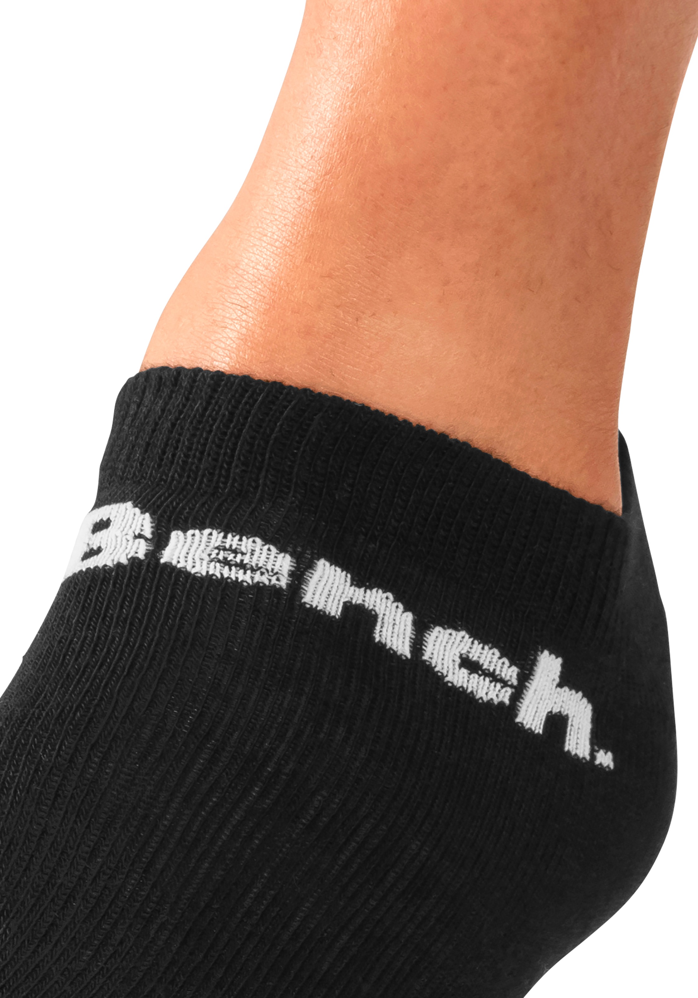 Bench. Sportsocken, (Packung, 12 Paar), Sneakersocken mit klassischem Logoschriftzug