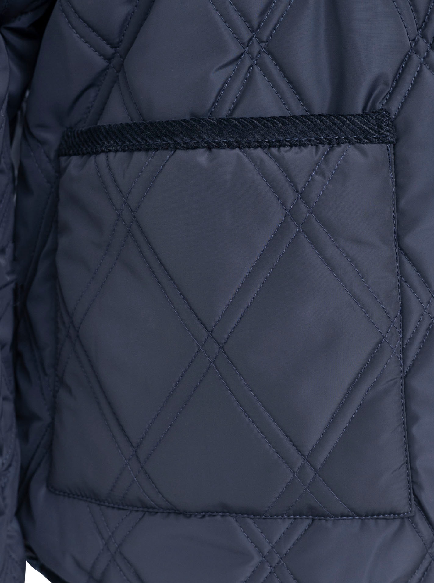 Zwillingsherz Veste matelassée »"Classic"« ohne Kapuze Kordkragen, Knopfleiste und Taschen