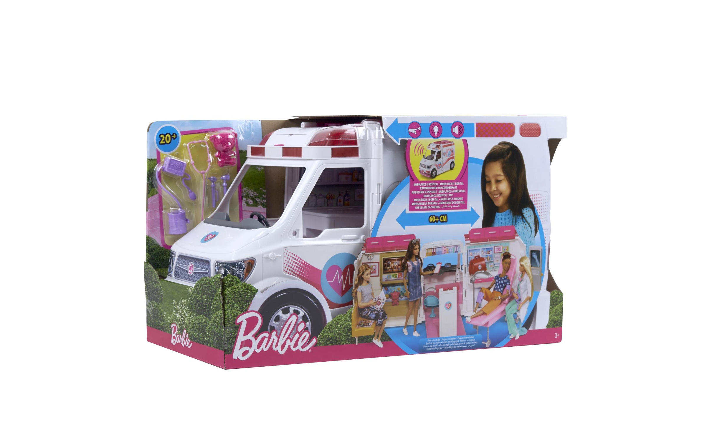 Barbie Spielwelt »Krankenwagen mit Licht und Geräuschen«