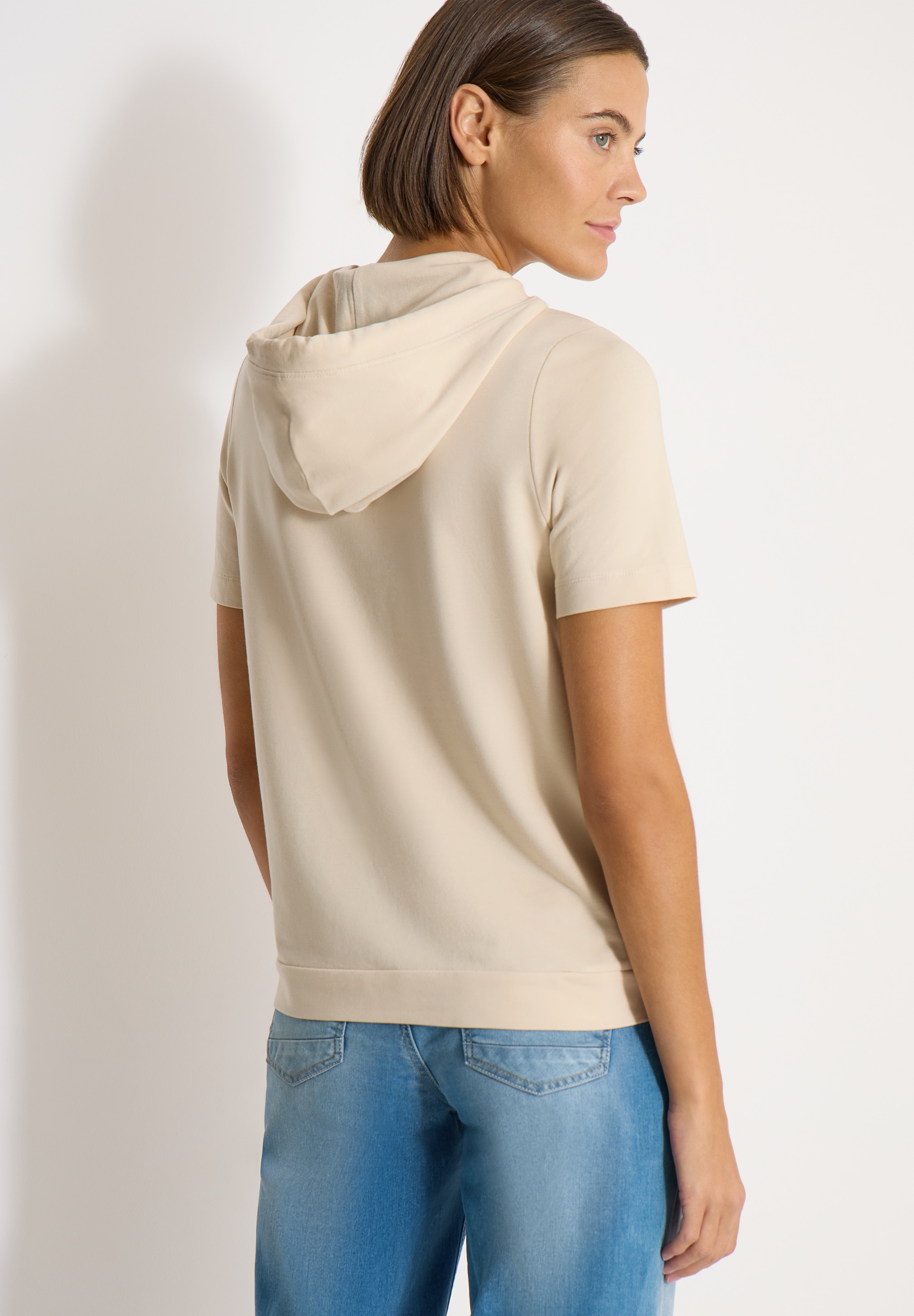 Cecil T-shirt à capuche avec inscription