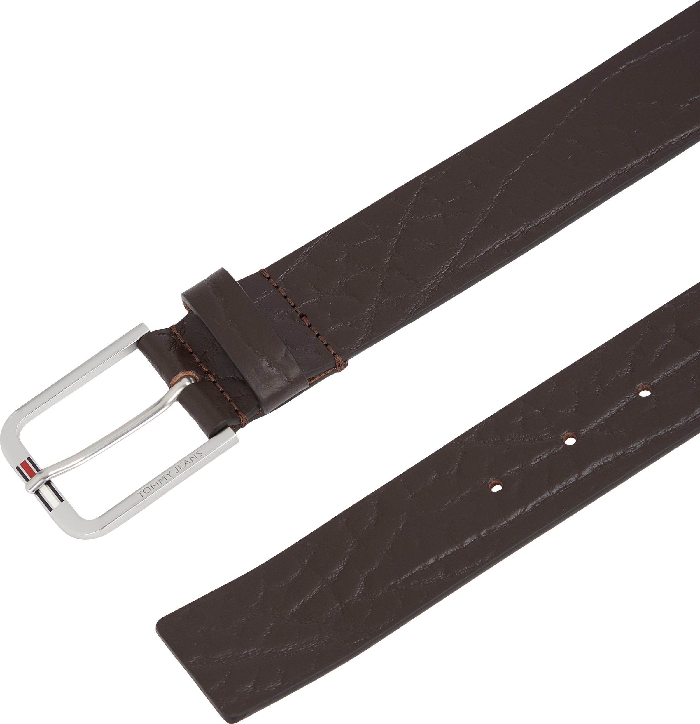 Tommy Jeans Ledergürtel »TJM AUSTIN 4.0«, Grössenverstellbar