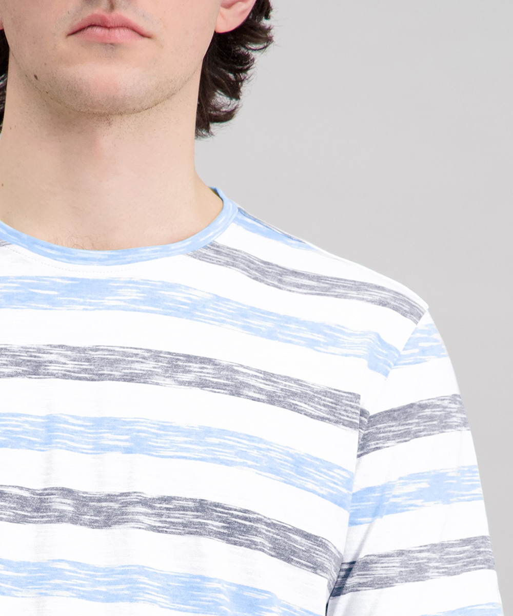 Pioneer Authentic Jeans T-shirt »RH T-Shirt Ringel slub yarn« avec motif rayé
