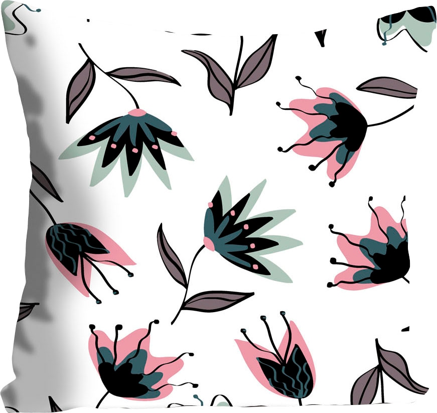 queence Dekokissen »Tomke« mit hübschen Blumen