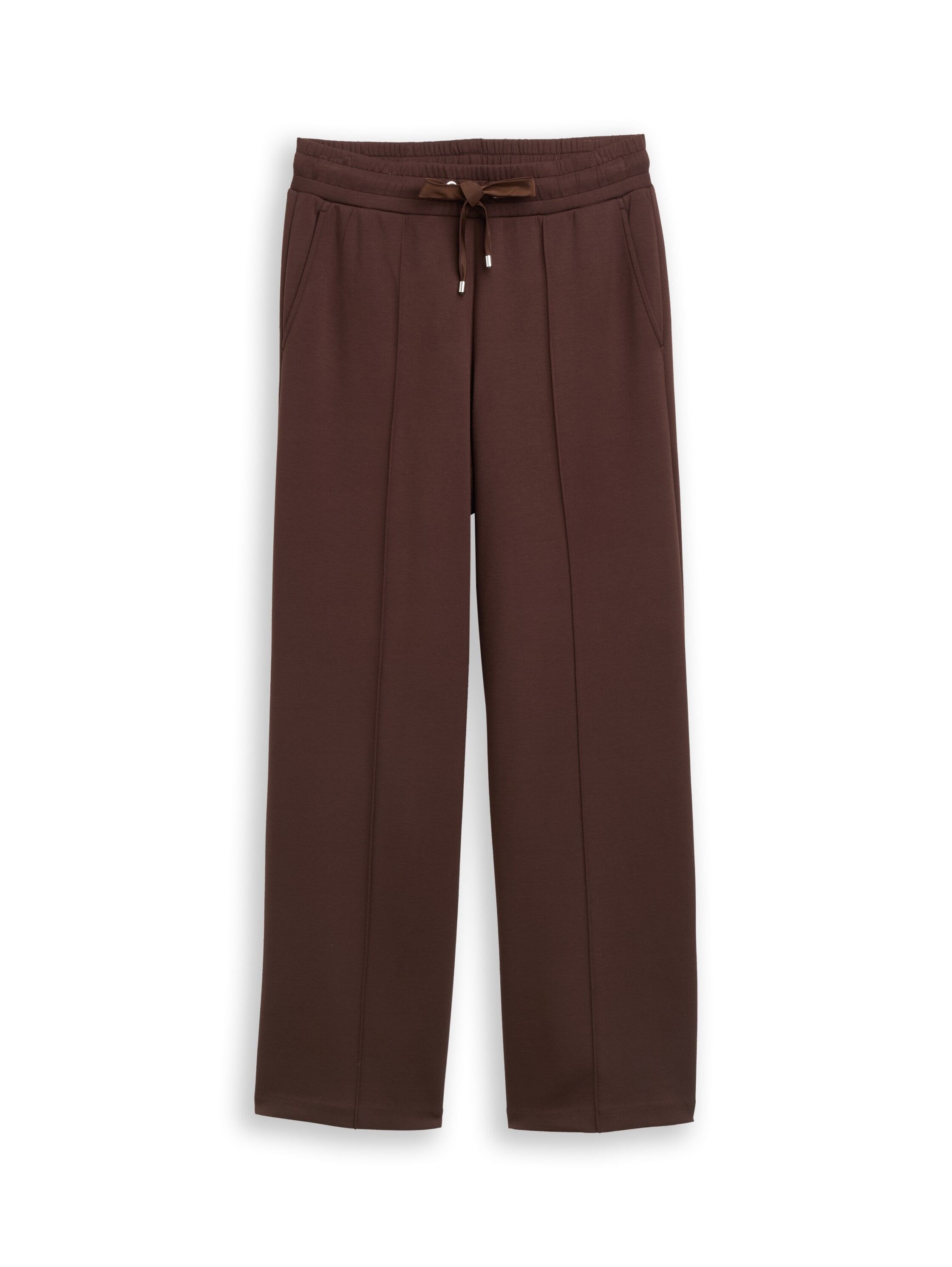 TOM TAILOR Stoffhose »Loose - Straight«  Sommerhose - weites Bein - mit elatsischem Bund