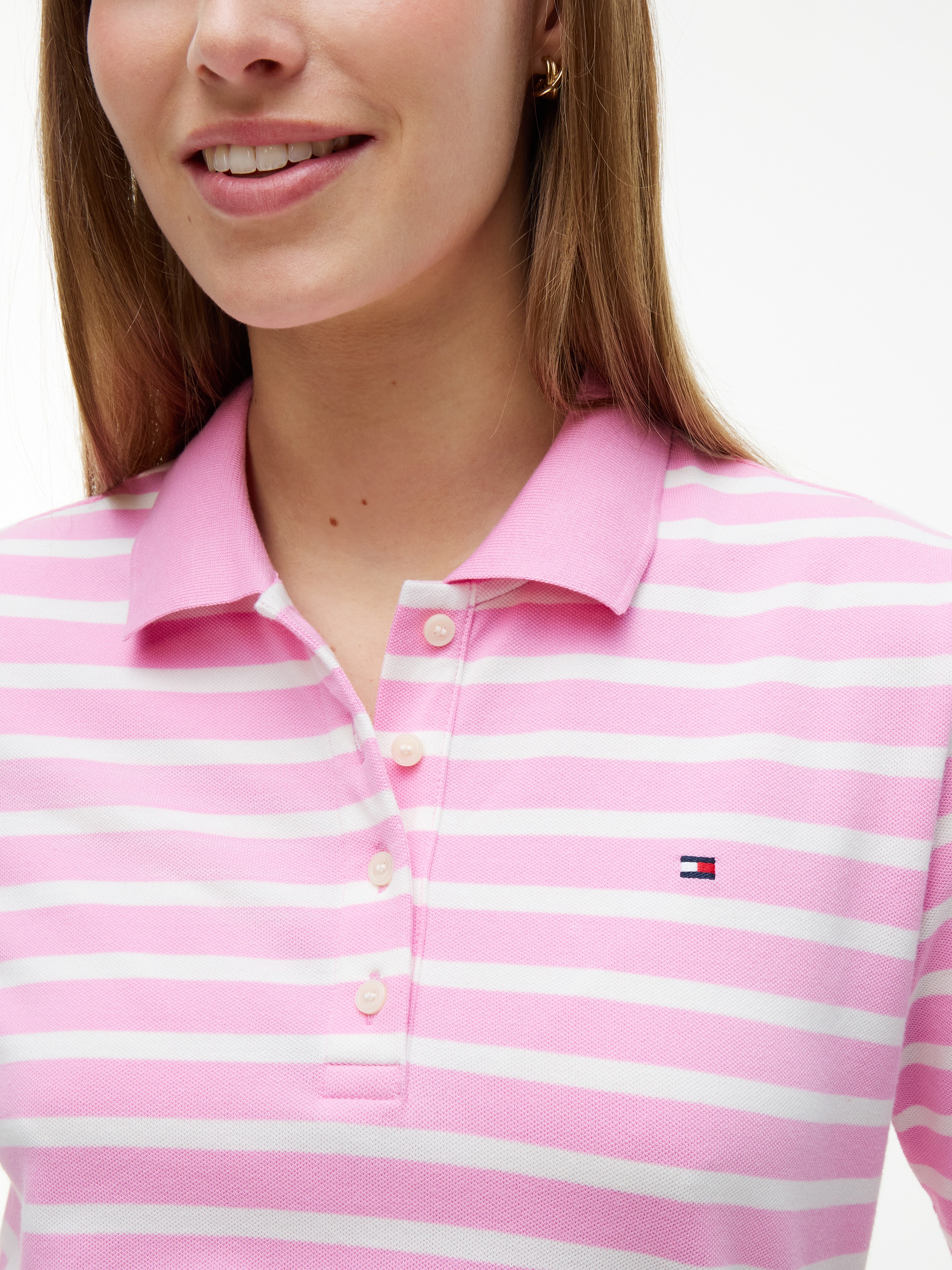 Tommy Hilfiger Poloshirt »1985 REG PIQUE POLO« mit Logo-Stickerei, Seitenschlitze, Regular Fit