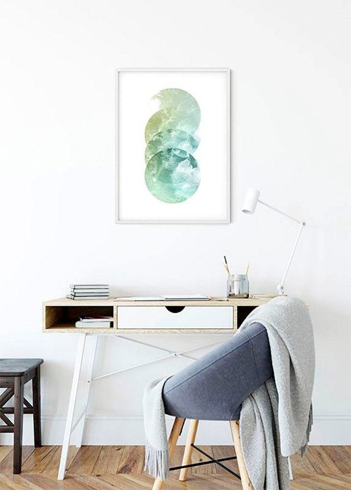 Image of Komar Bild "Tessera Nova" Formen Kunst 1 Stk. tlg. Wandbild zur Dekoration - ohne Rahmen