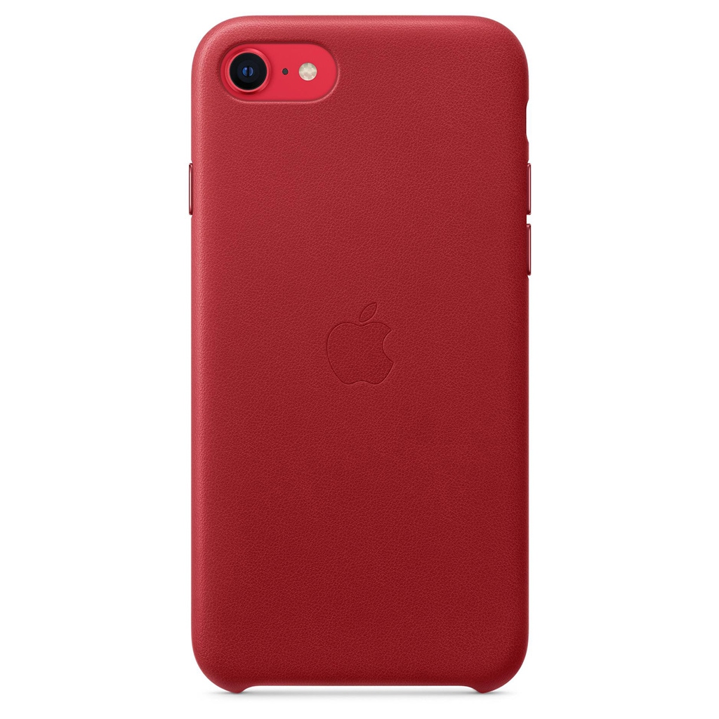 Apple Smartphone-Hülle »Apple iPhone SE 2020 Leather Case Red«, iPhone SE (2. Gen), MXYL2ZM/A