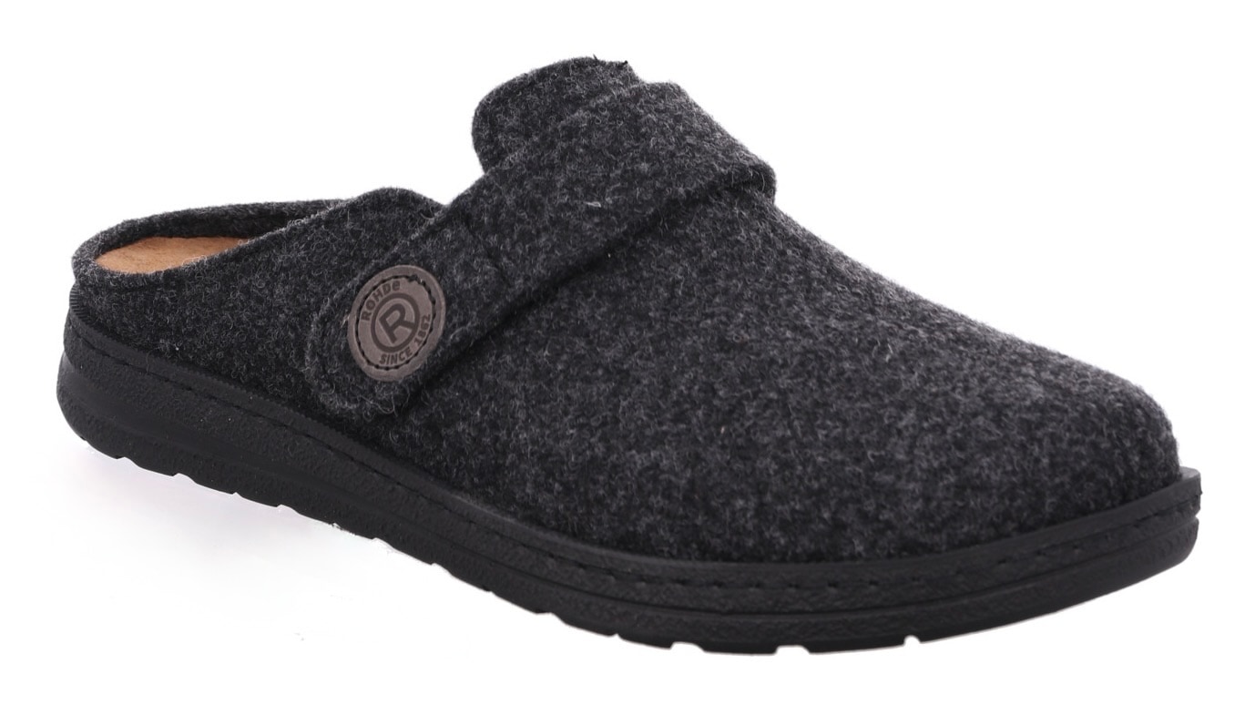 Image of Rohde Pantoffel "ASIAGO" Hausschuh, Pantoffel, Wohlfühlschuh mit Klettverschluss