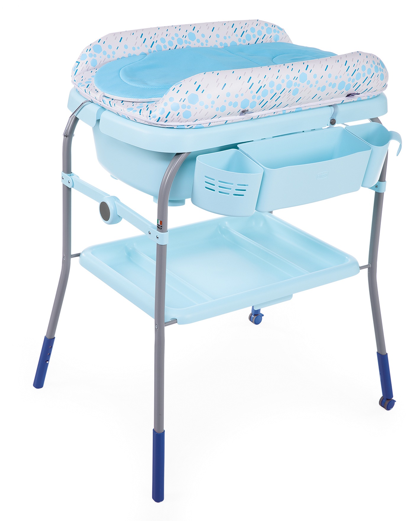 Image of Chicco Wickeltisch »Bade-/Wickelkombination Cuddle & Bubble, Ocean«, bis 11 kg, Made in Europe, 66 cm bei Ackermann Versand Schweiz