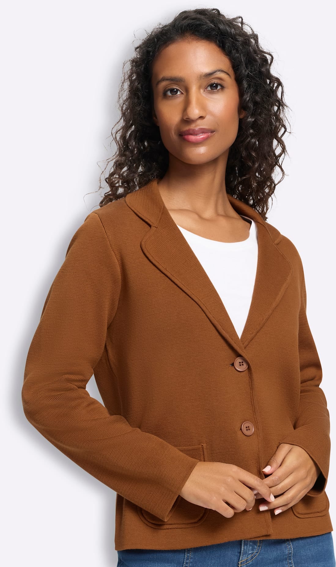 heine Jackenblazer "Strickblazer"