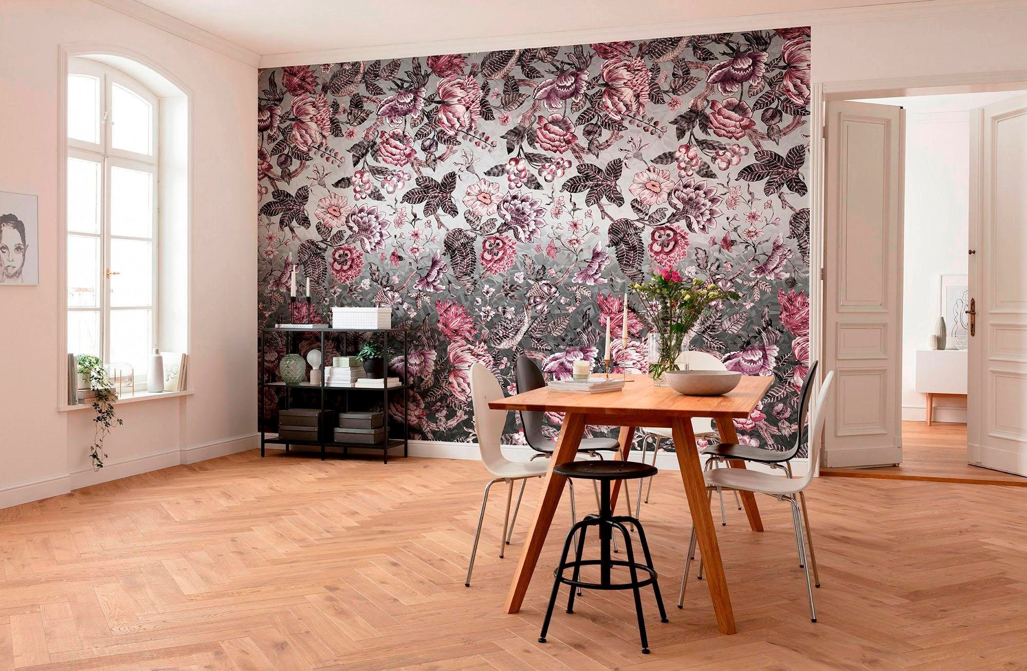 Komar Vliestapete »Digitaldruck Vlies - Secret - Grösse 400 x 280 cm«, bedruckt, Wohnzimmer, Schlafzimmer