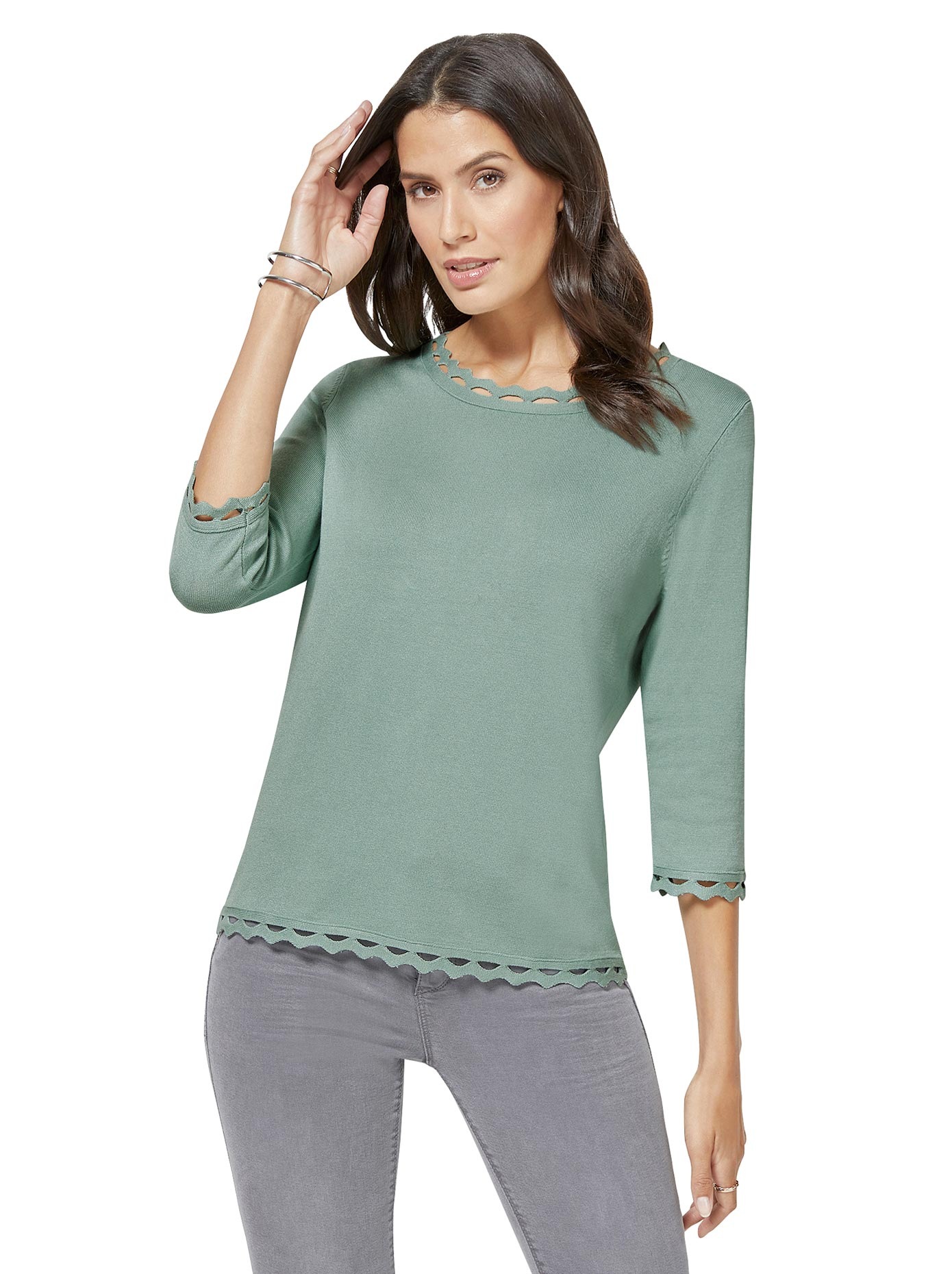 Image of Inspirationen 3/4 Arm-Pullover »Pullover« bei Ackermann Versand Schweiz