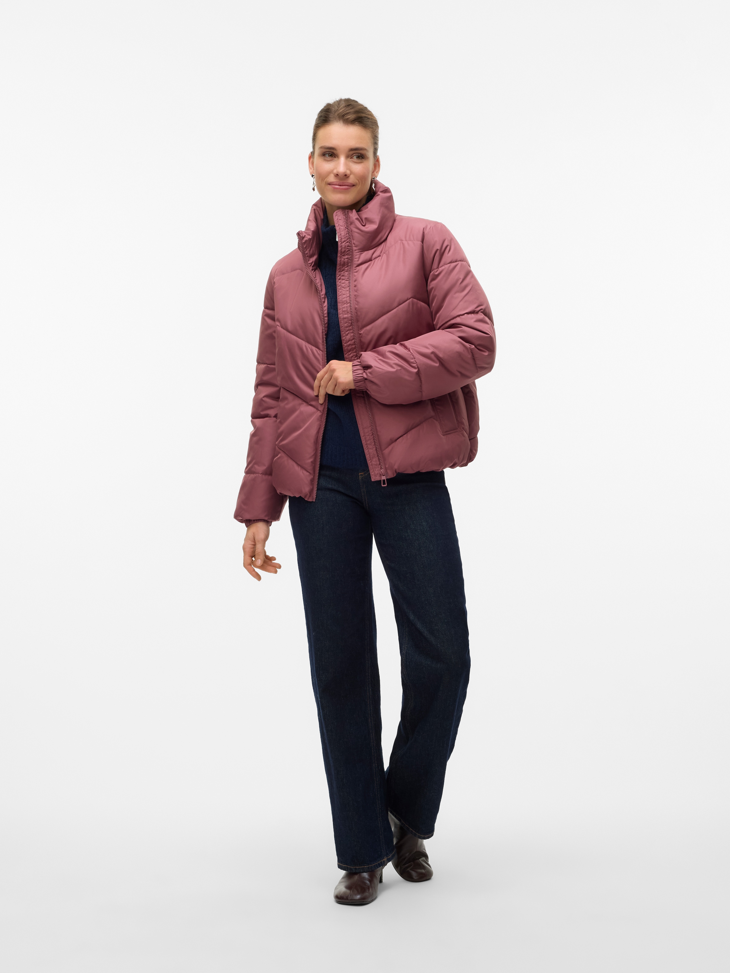 Vero Moda Steppjacke »VMLIGARIO SHORT JACKET BOO«, ohne Kapuze